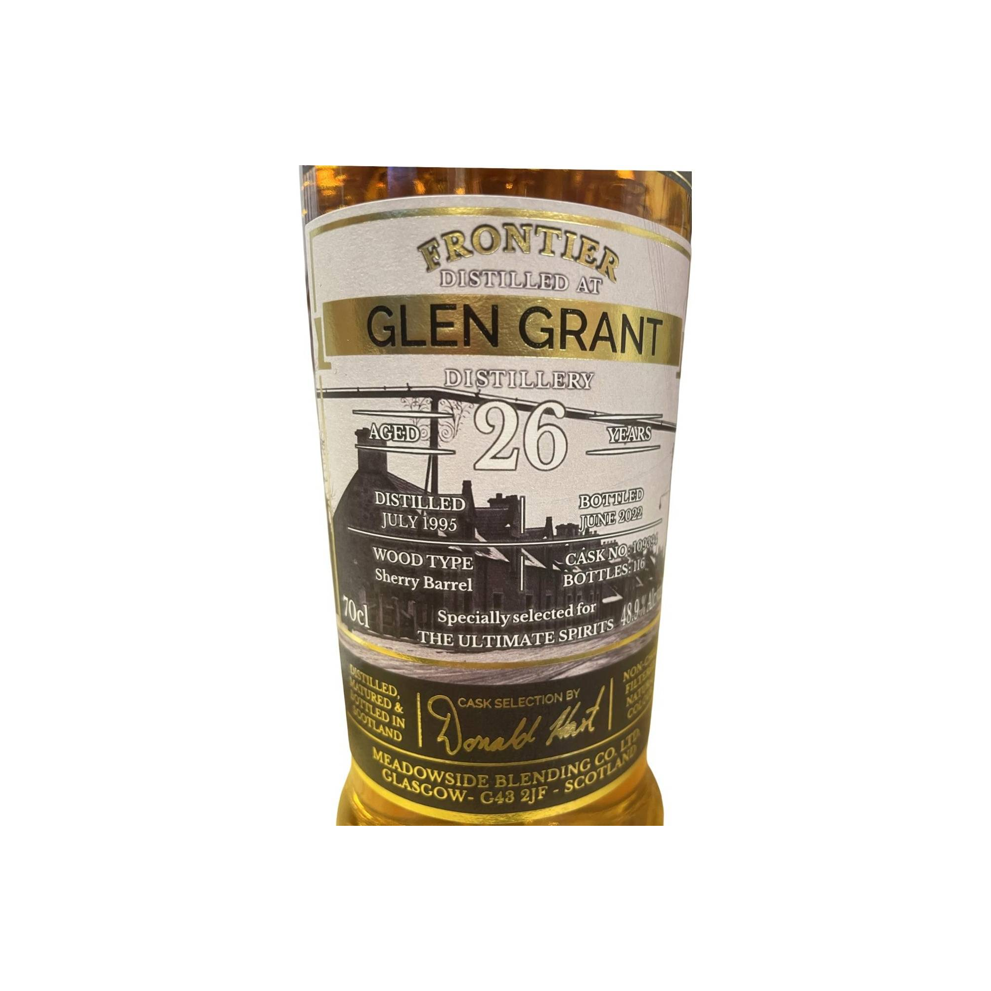 Glen Grant 1995 26 Years Single Malt Whisky 2