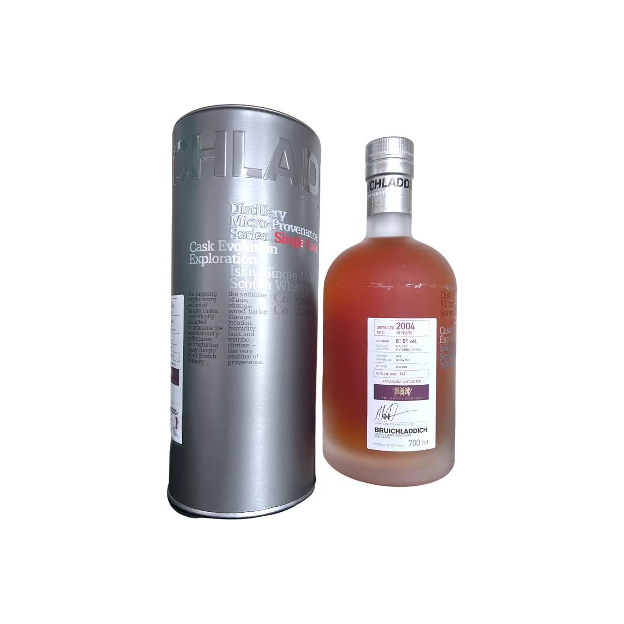 Bruichladdich 2004 18 Years Single Malt Whisky 3