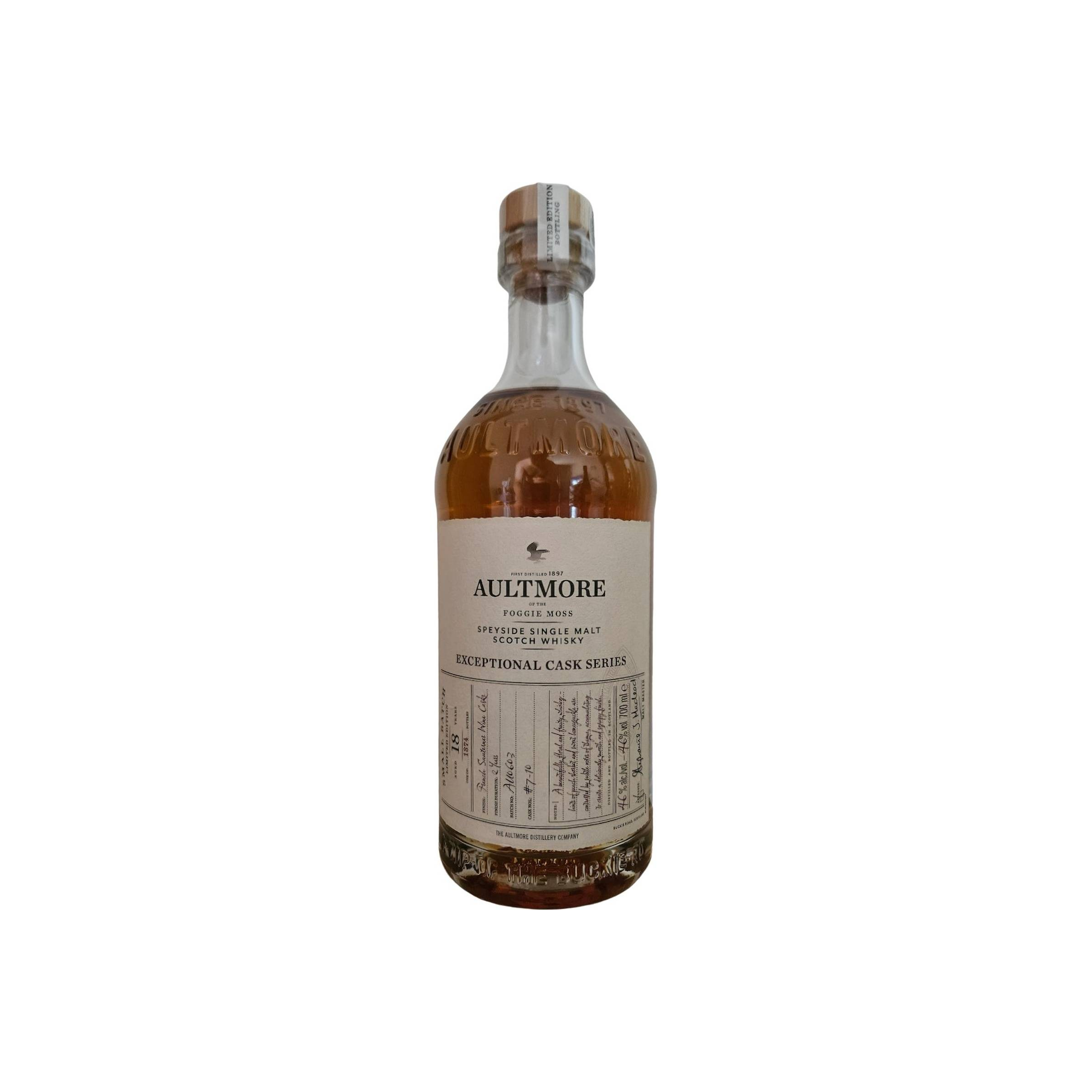 Aultmore 18 Years Single Malt Whisky