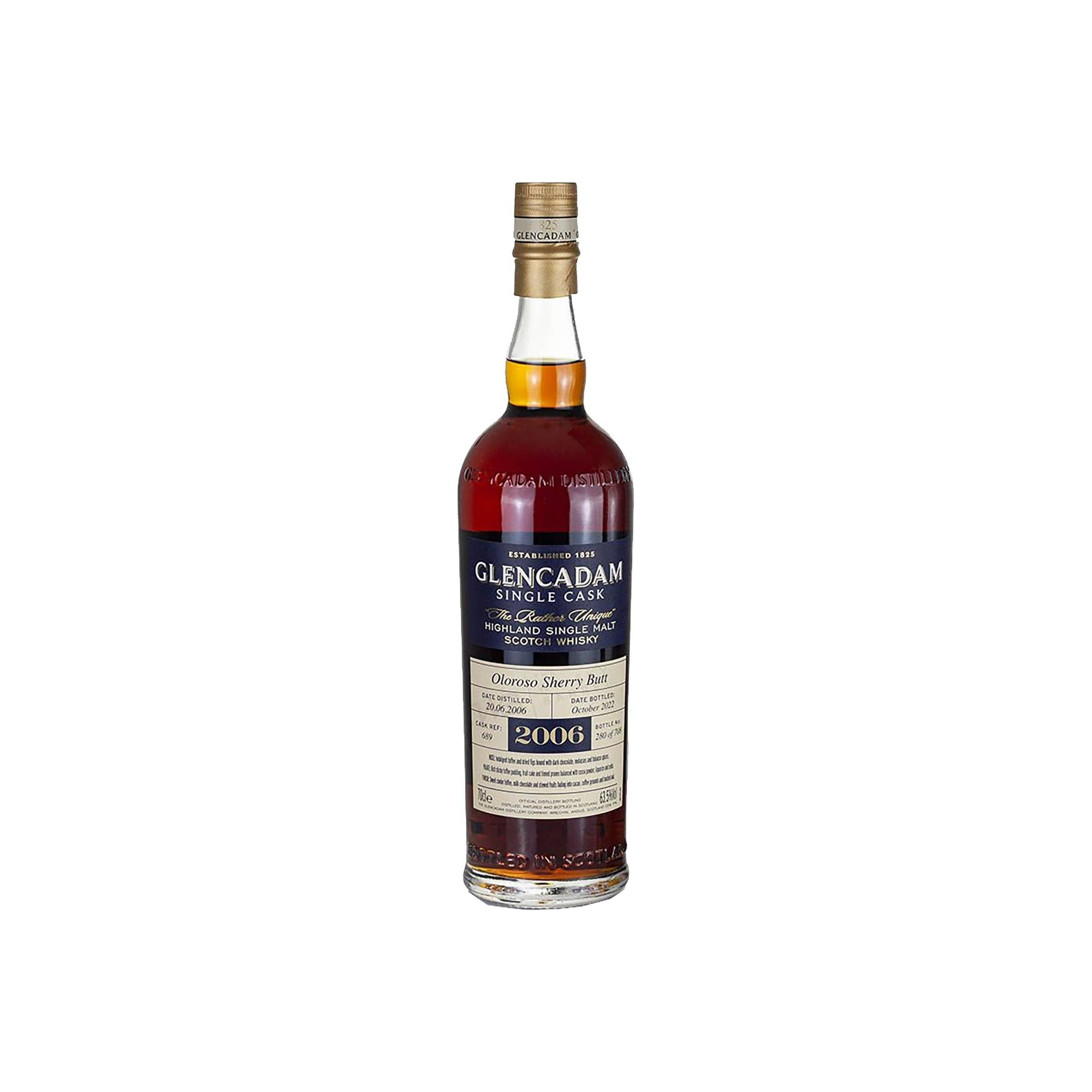 Glencadam Single Cask 2006 Single Malt Whisky