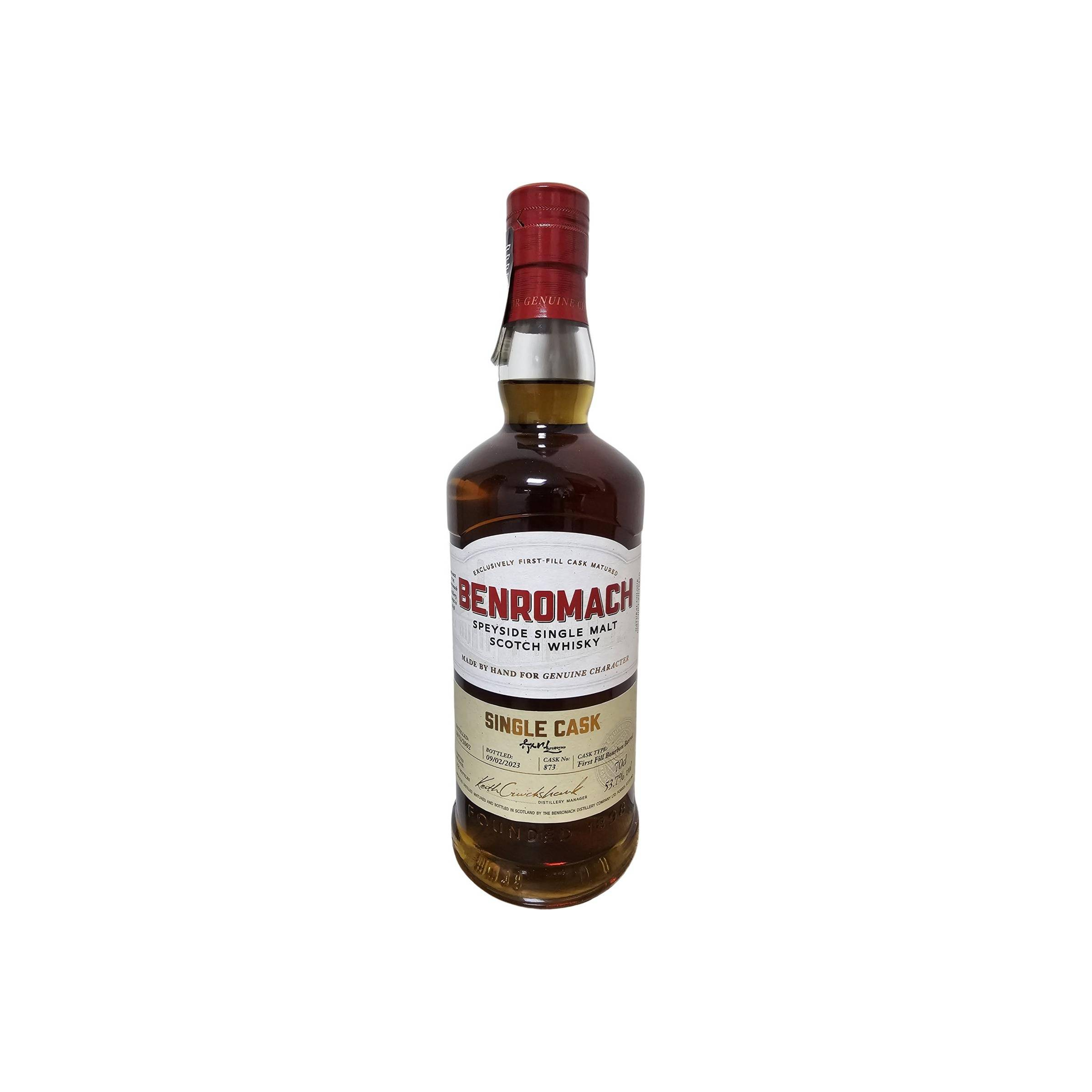Benromach Single Cask 2002 Single Malt Whisky