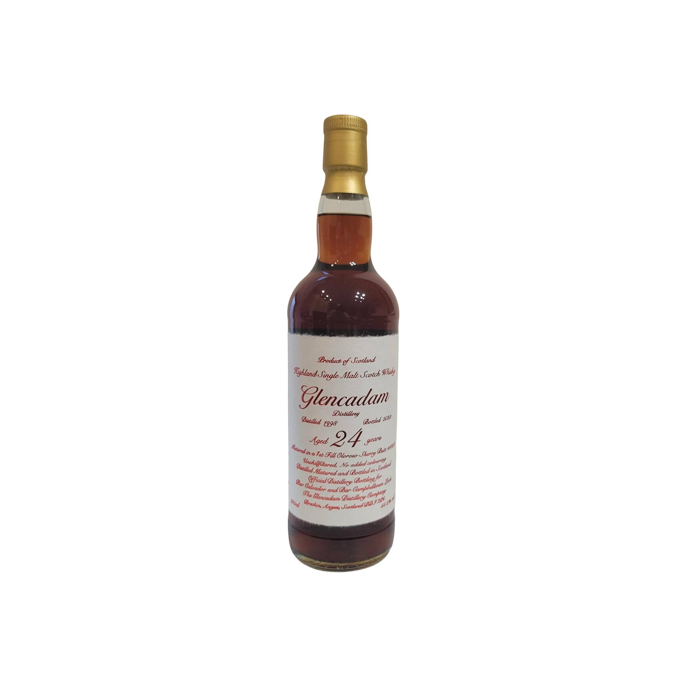 Glencadam Single Cask 1998 24 Years Single Malt Whisky
