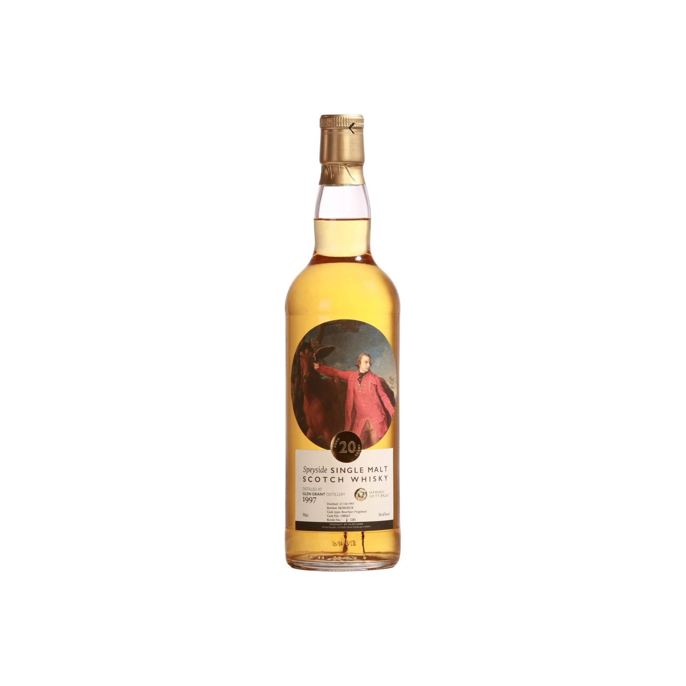 Glen Grant 1997 20 Years Single Malt Whisky