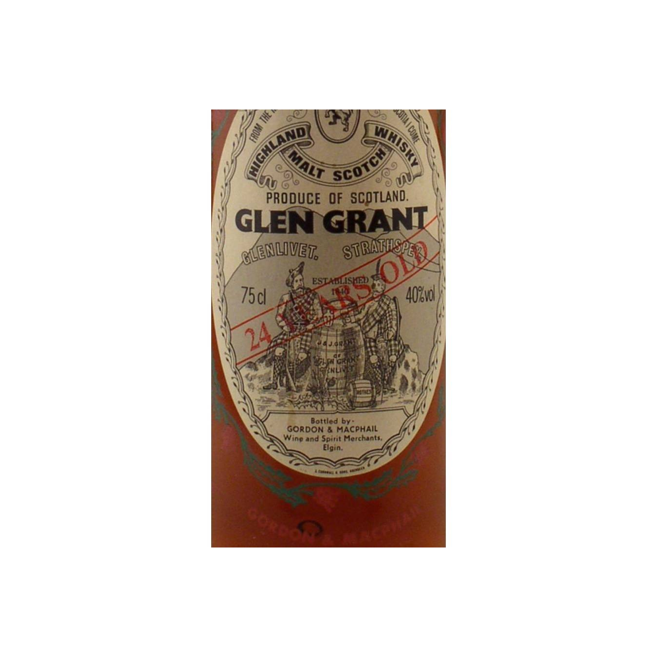 Glen Grant Licensed Bottling 24 Years Single Malt Whisky