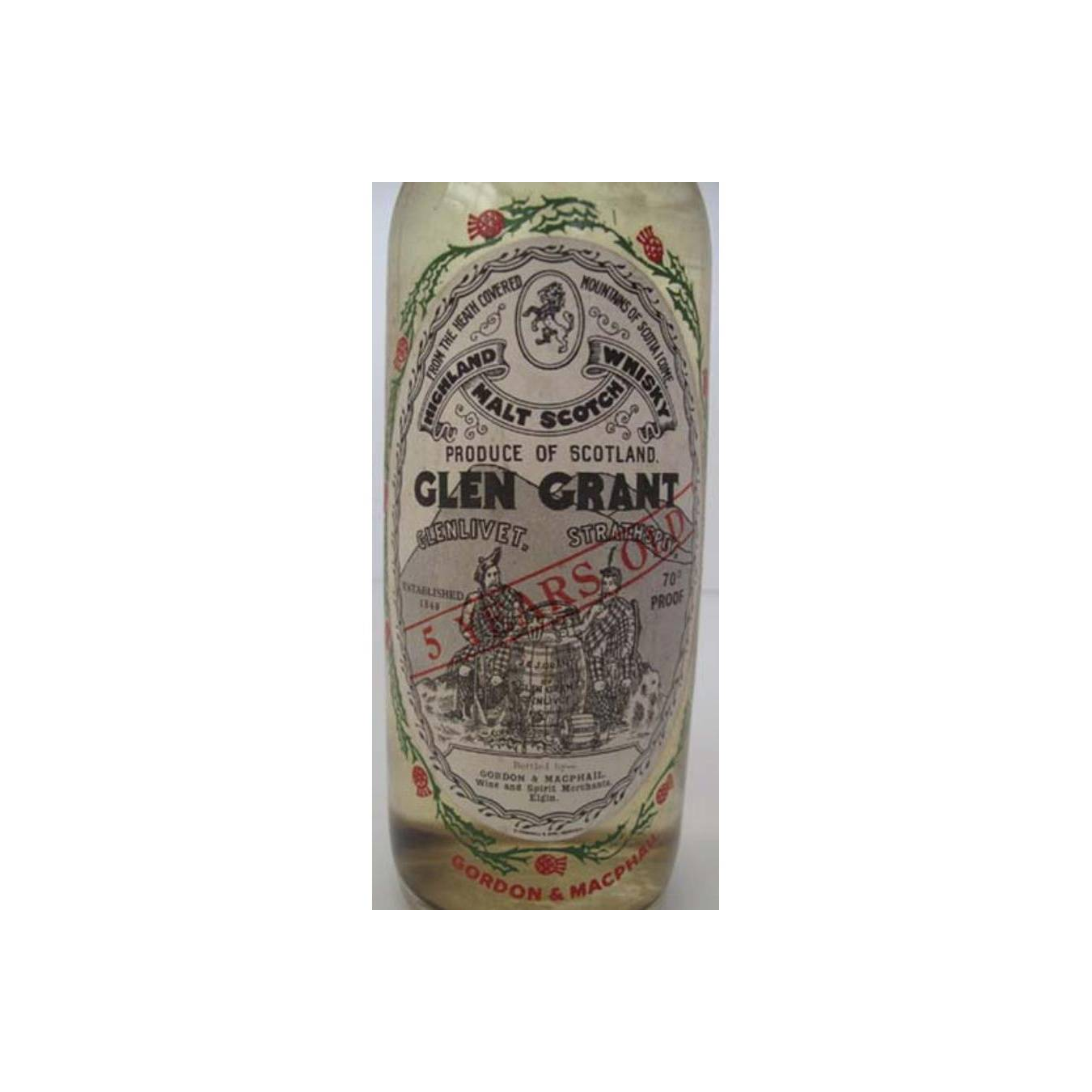 Glen Grant Licensed Bottling 5 Years Single Malt Whisky 2