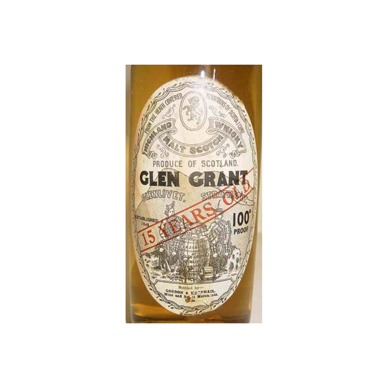Glen Grant Licensed Bottling 15 Years Single Malt Whisky 2