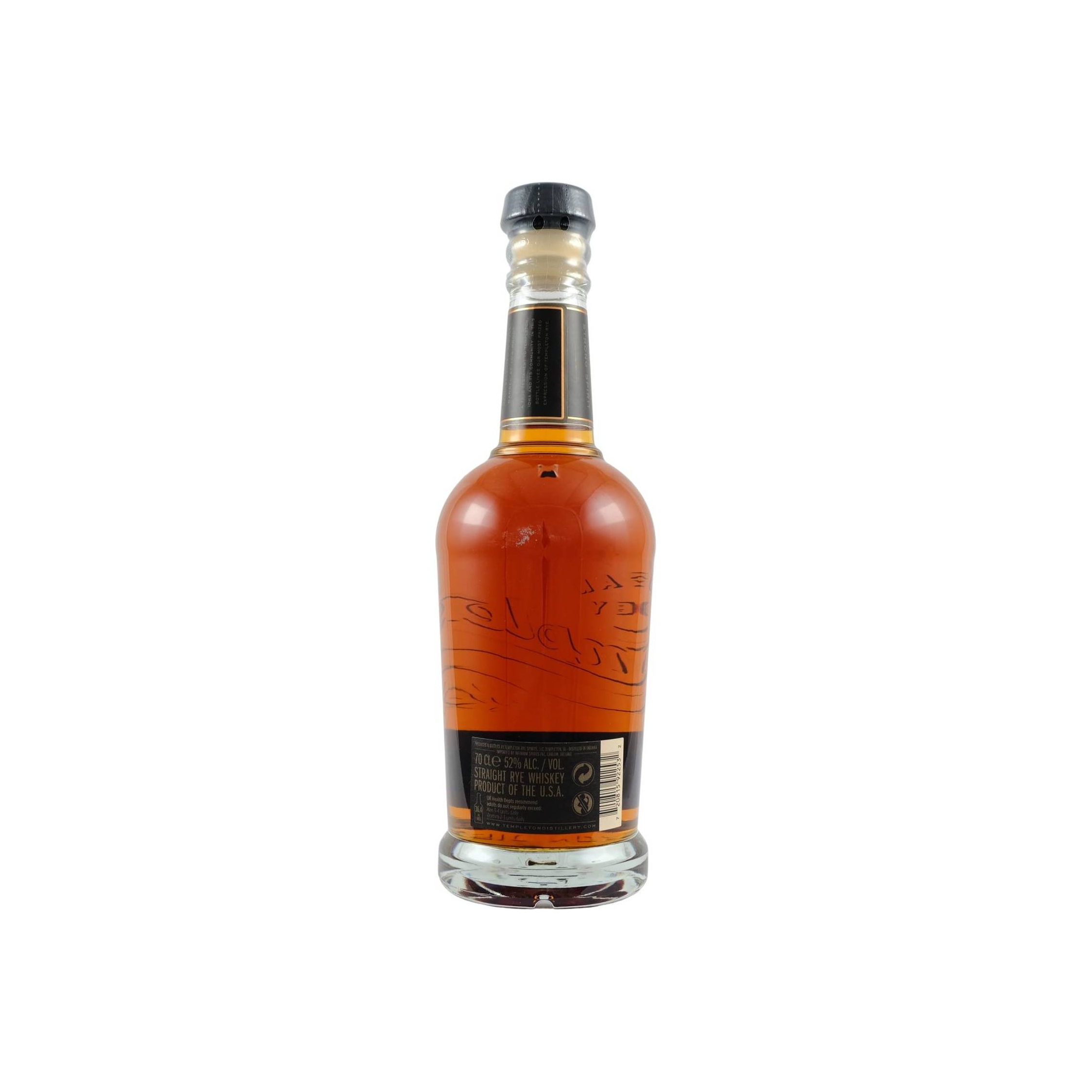 Templeton 10 Years Rye Whisky 2