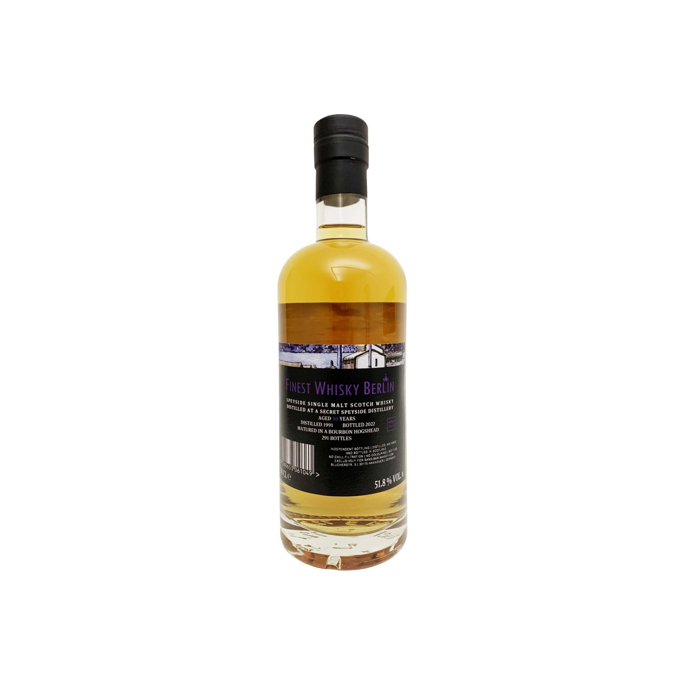 Speyside Single Malt Scotch Whisky 1991 Sb 2