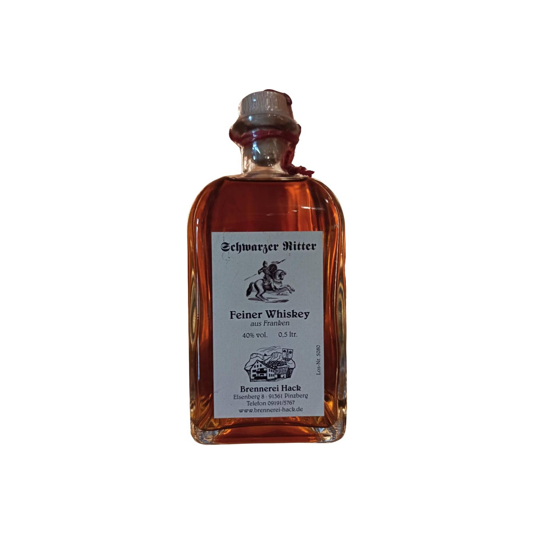 Schwarzer Ritter Feiner Whiskey aus Franken