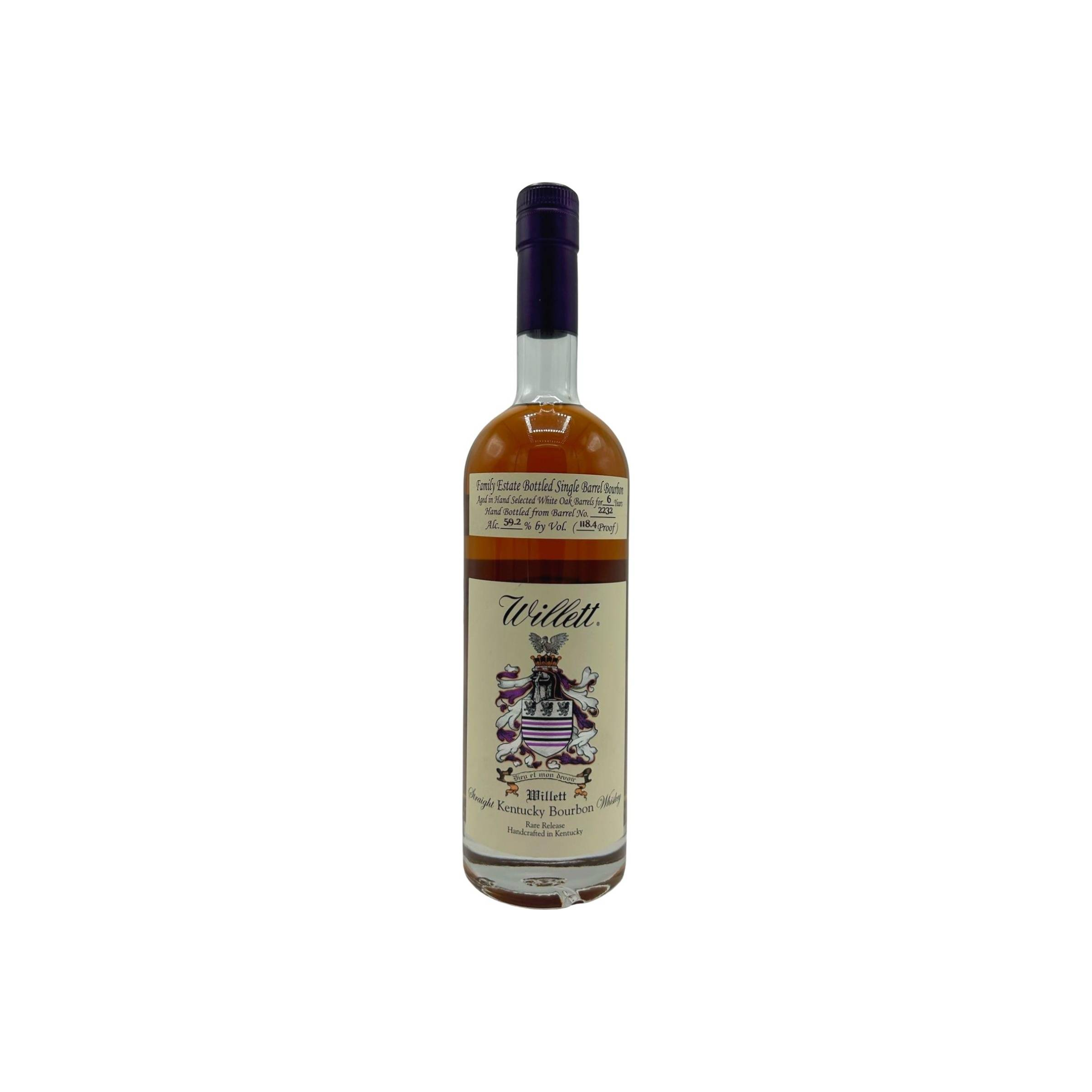 Willett Family Estate Bottled Single Barrel Bourbon 6 Years Bourbon Whisky
