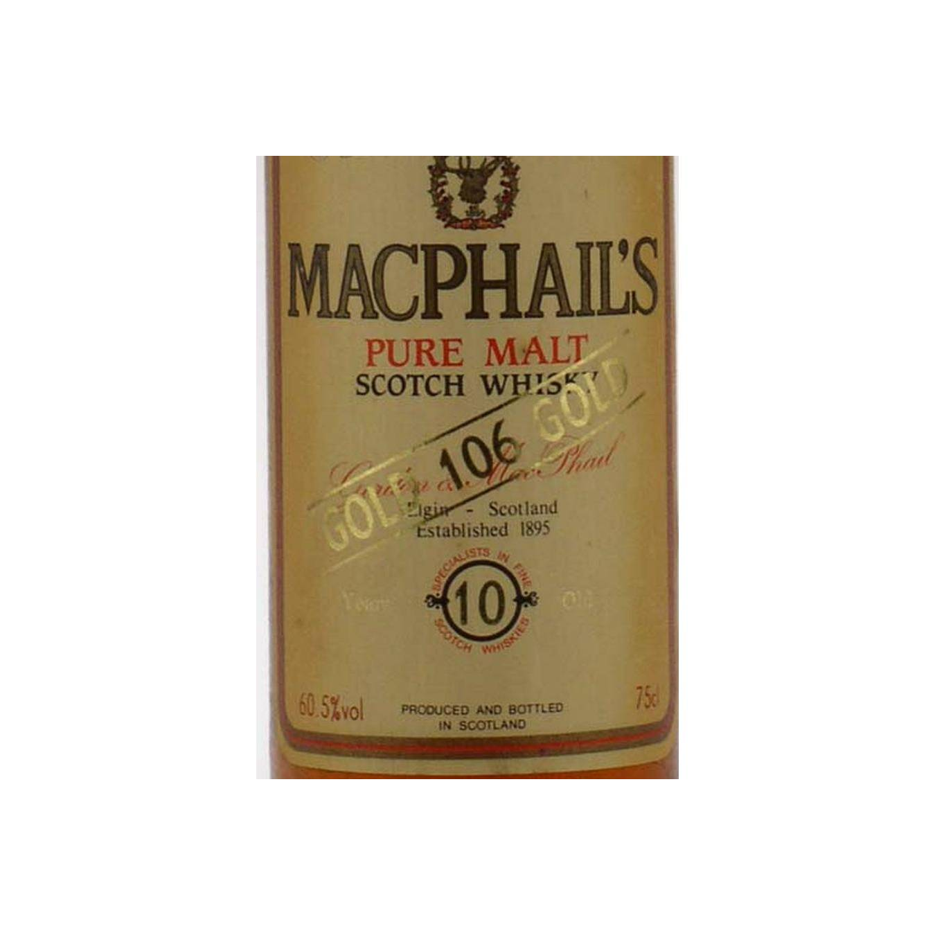 MacPhail's 10-year-old GM
