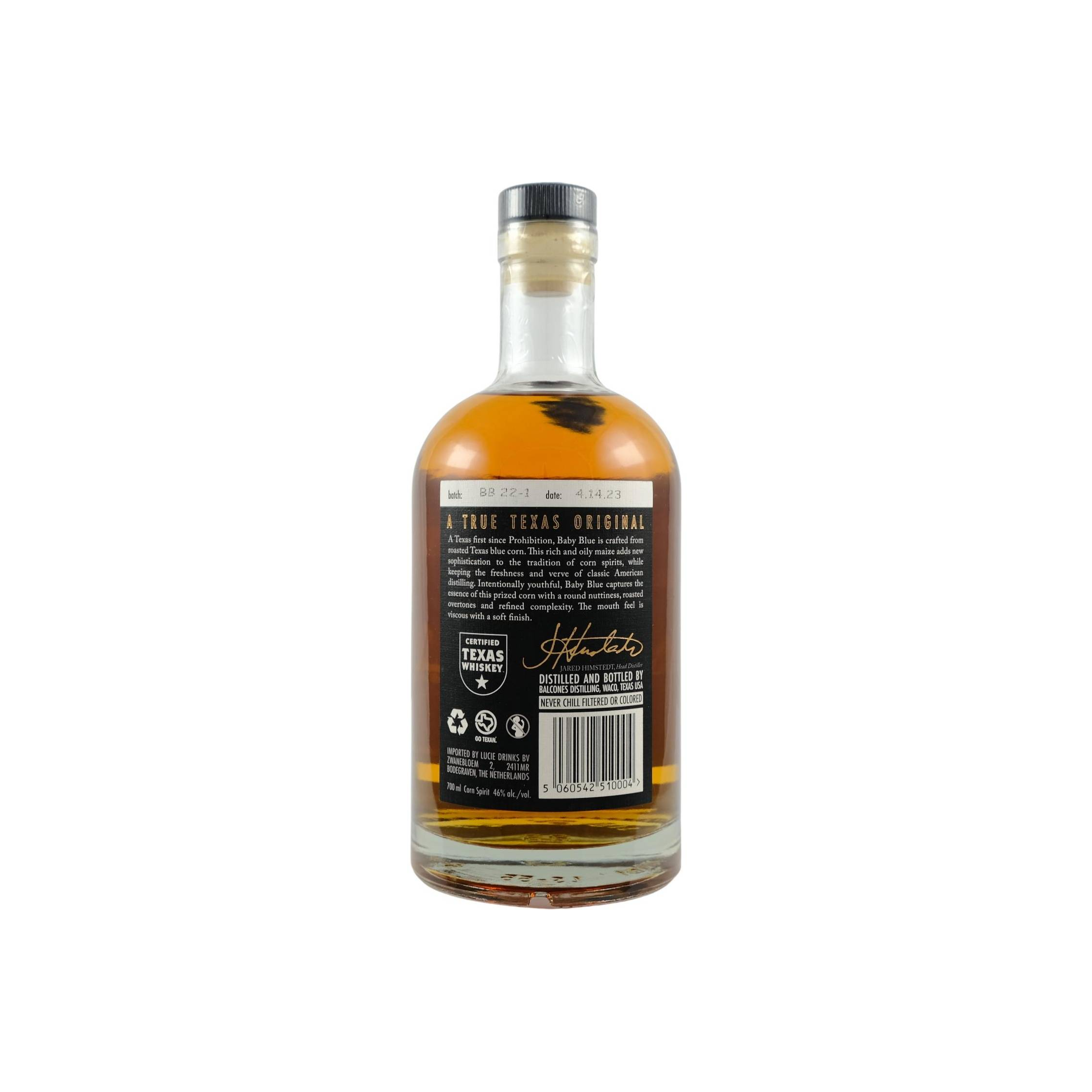 Balcones Corn Whisky 2