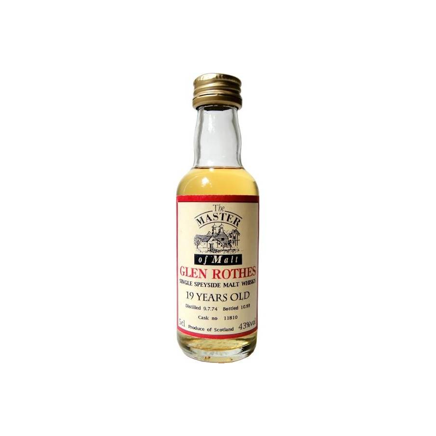 The Glenrothes 1974 19 Years Single Malt Whisky