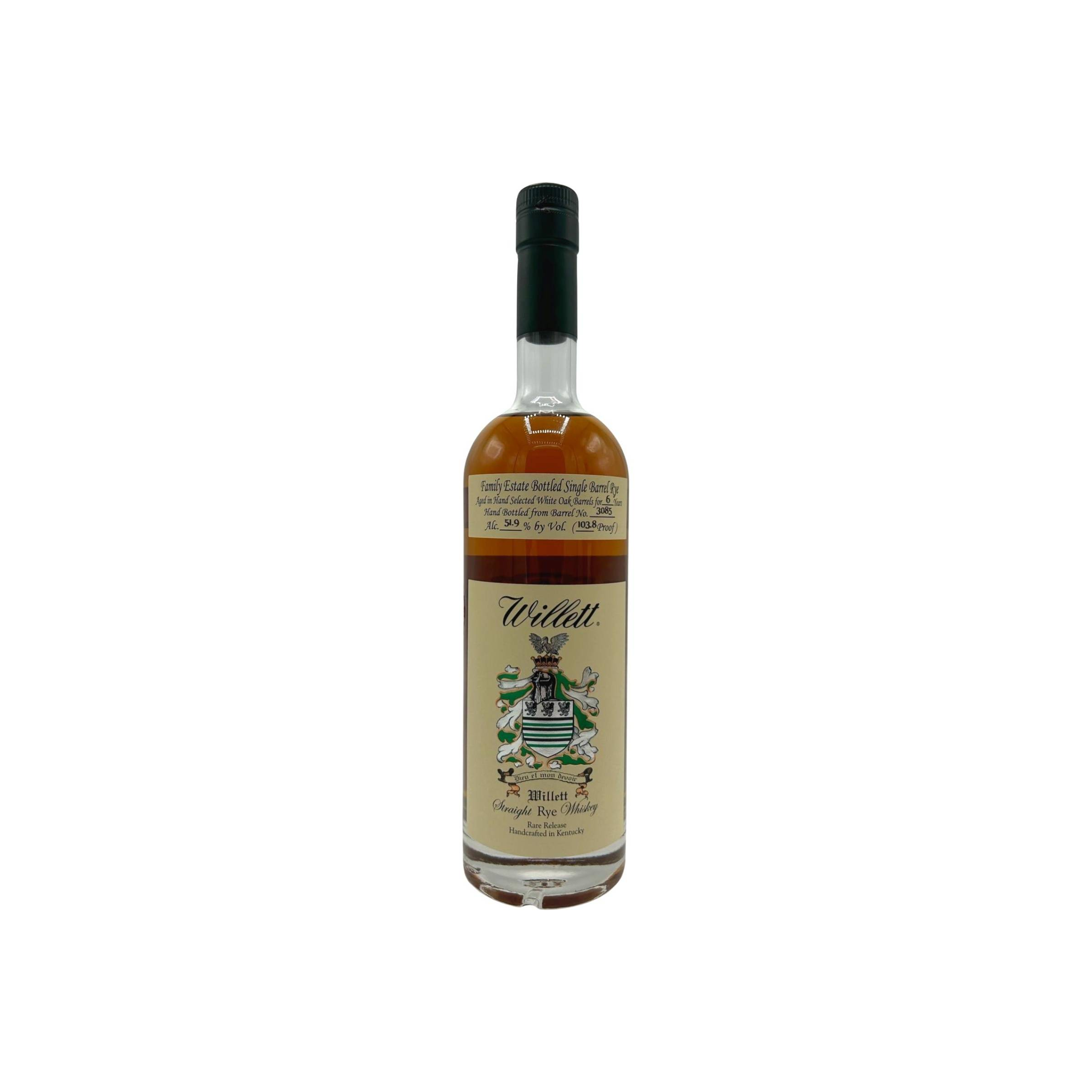 Willett 6 Years Rye Whisky