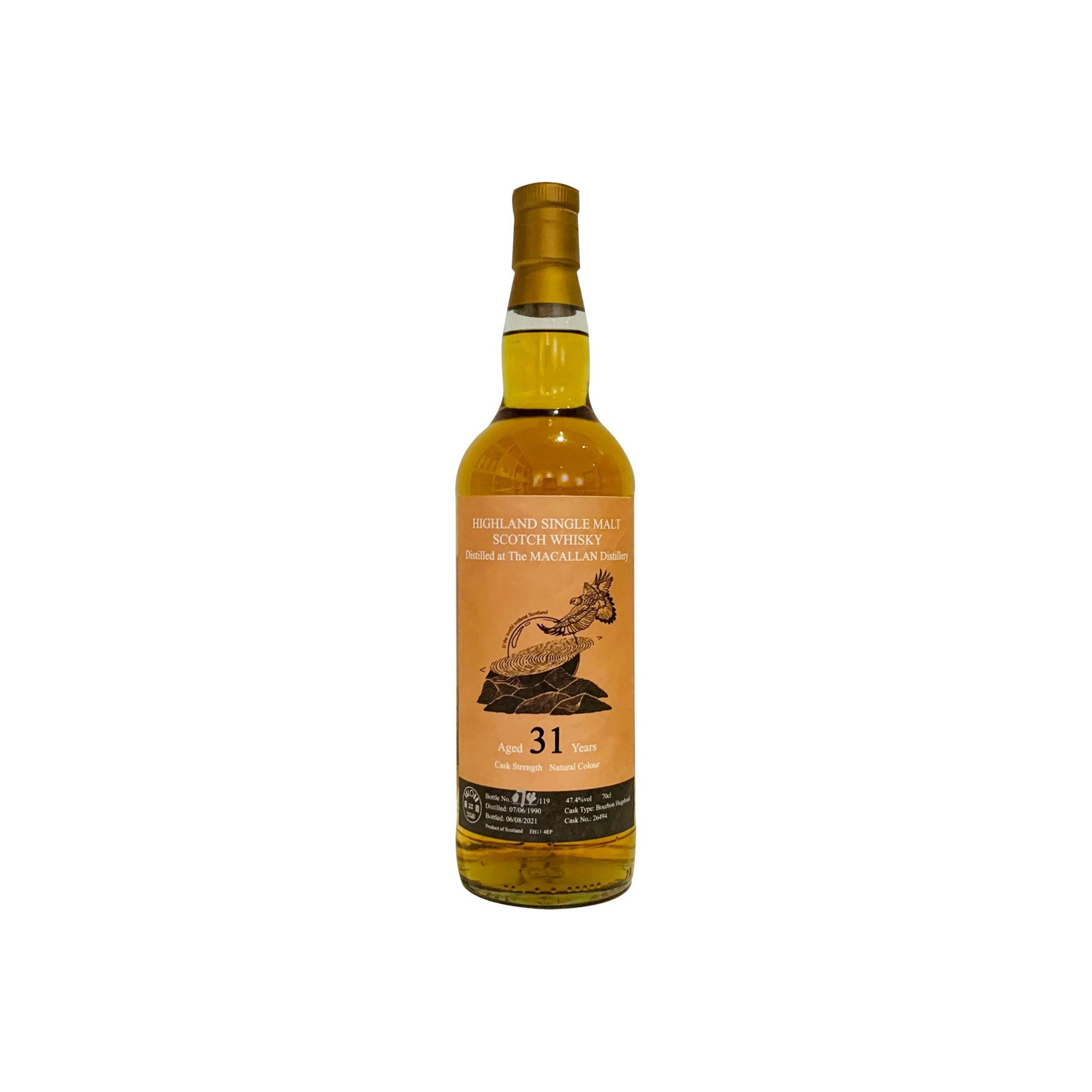 The Macallan 1990 31 Years Single Malt Whisky