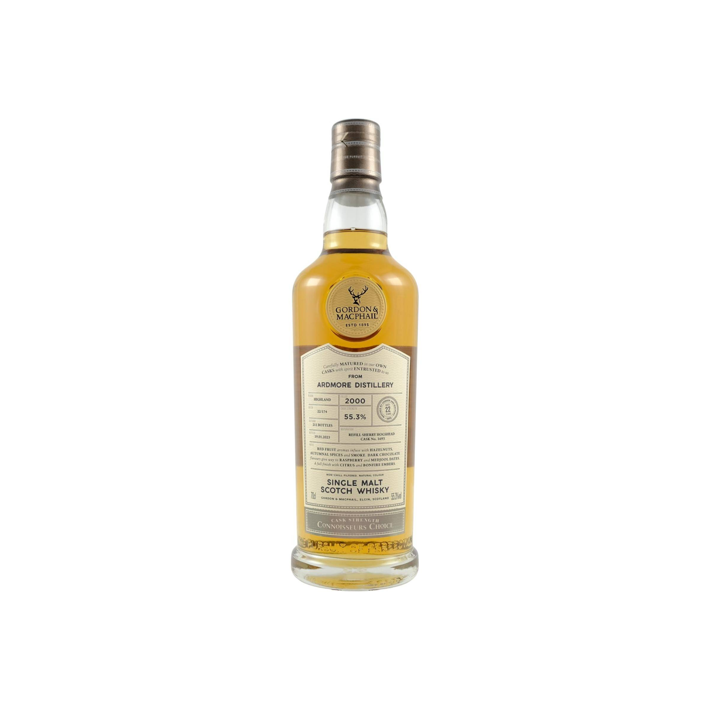 Ardmore Connoisseurs Choice - Cask Strength 2000 22 Years Single Malt Whisky