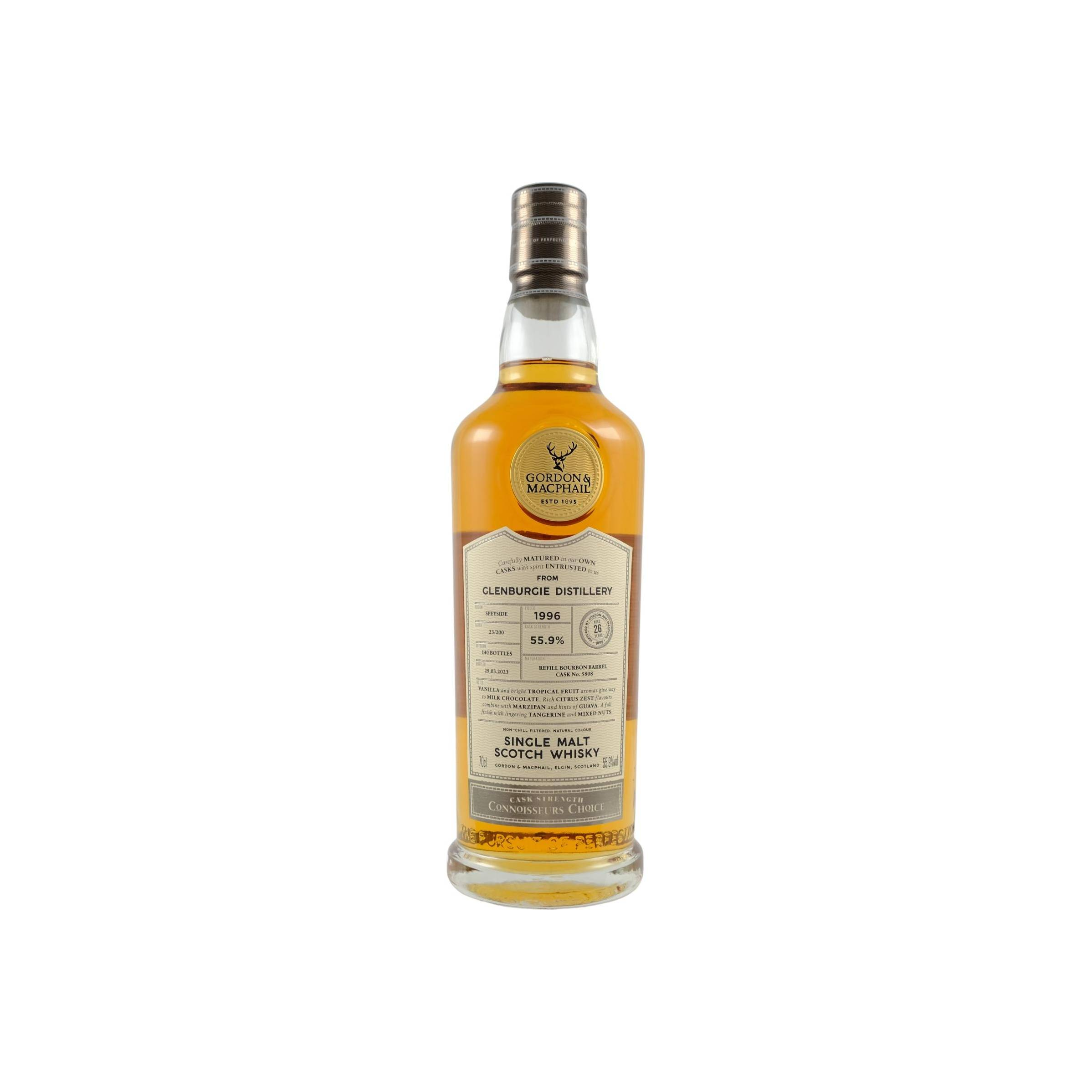 Glenburgie Connoisseurs Choice - Cask Strength 1996 26 Years Single Malt Whisky