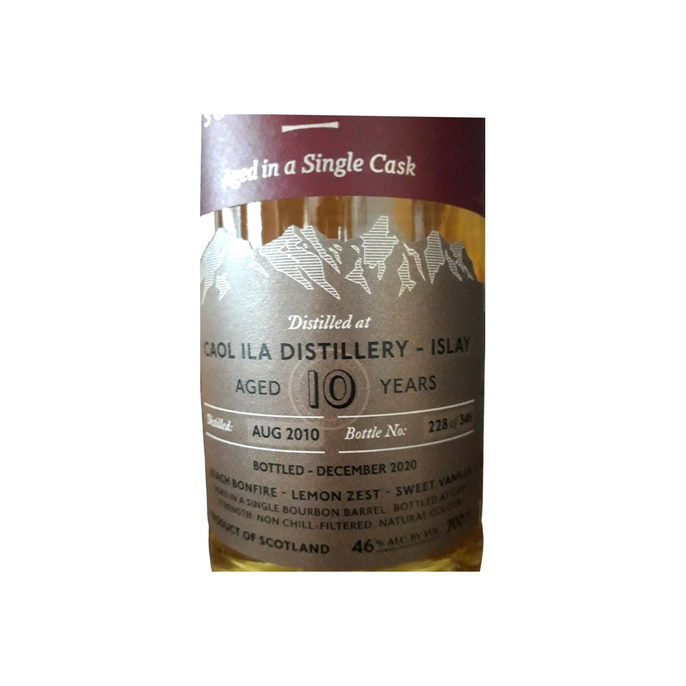 Caol Ila 2010 10 Years Single Malt Whisky