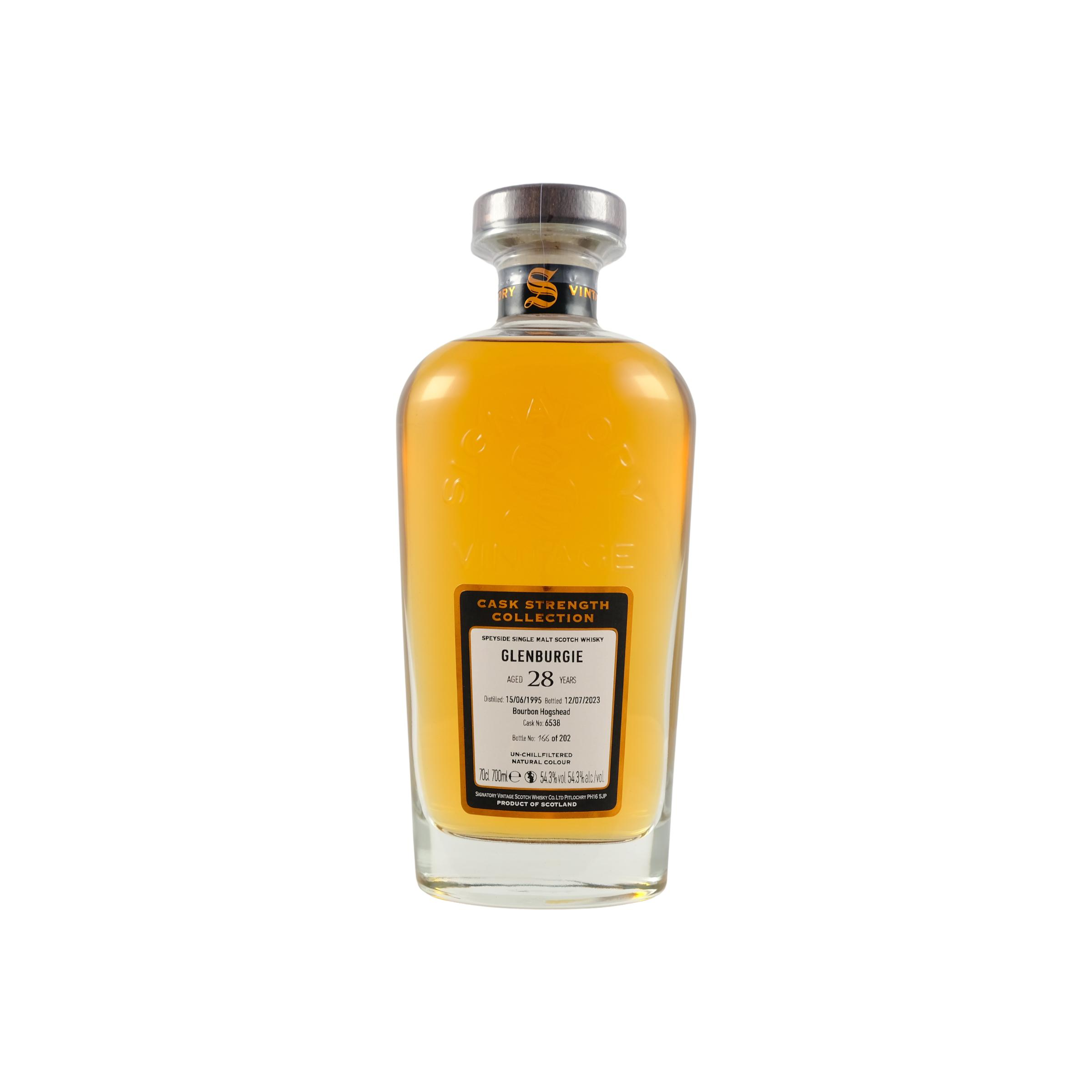 Glenburgie Cask Strength Collection 1995 28 Years Single Malt Whisky