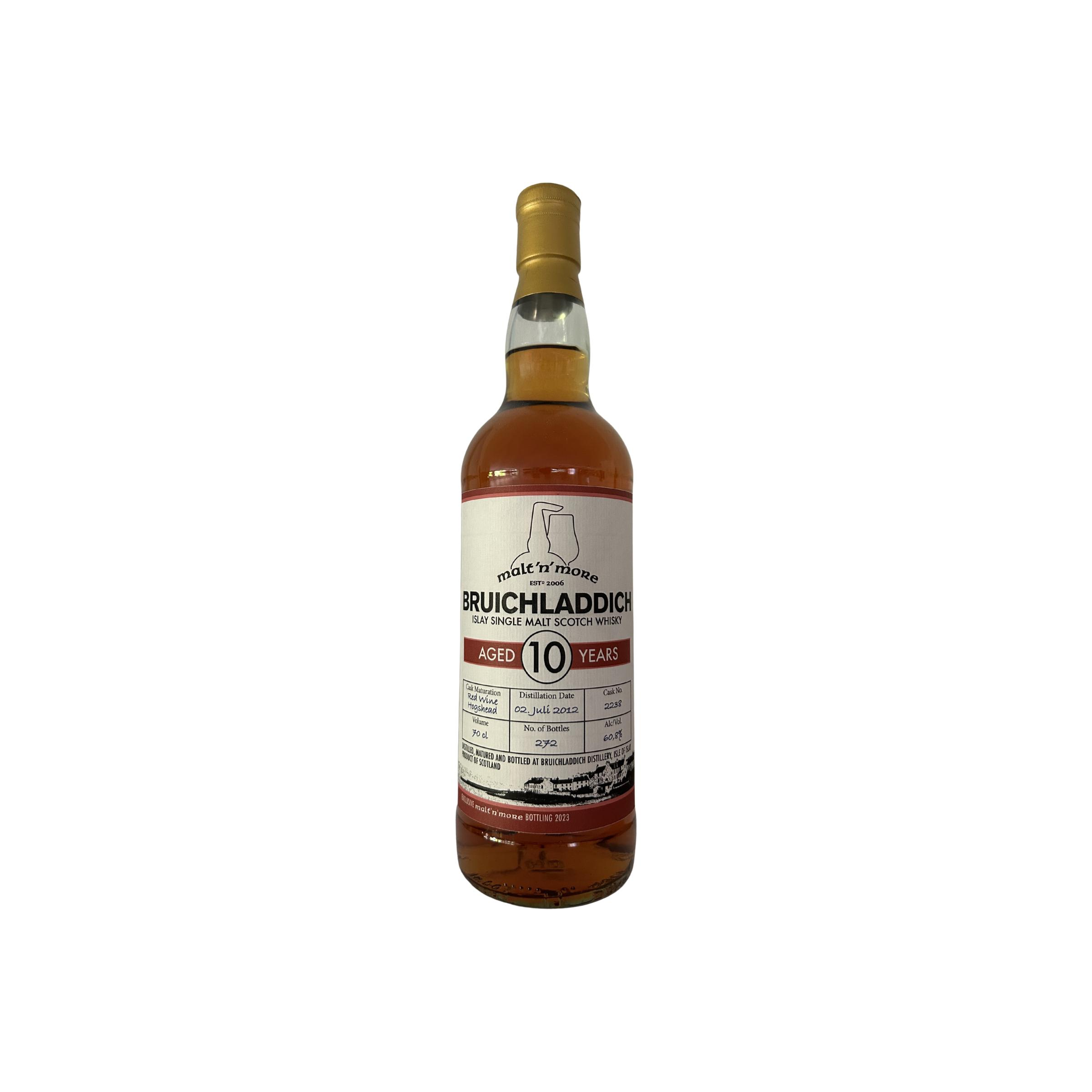 Bruichladdich 2012 10 Years Single Malt Whisky
