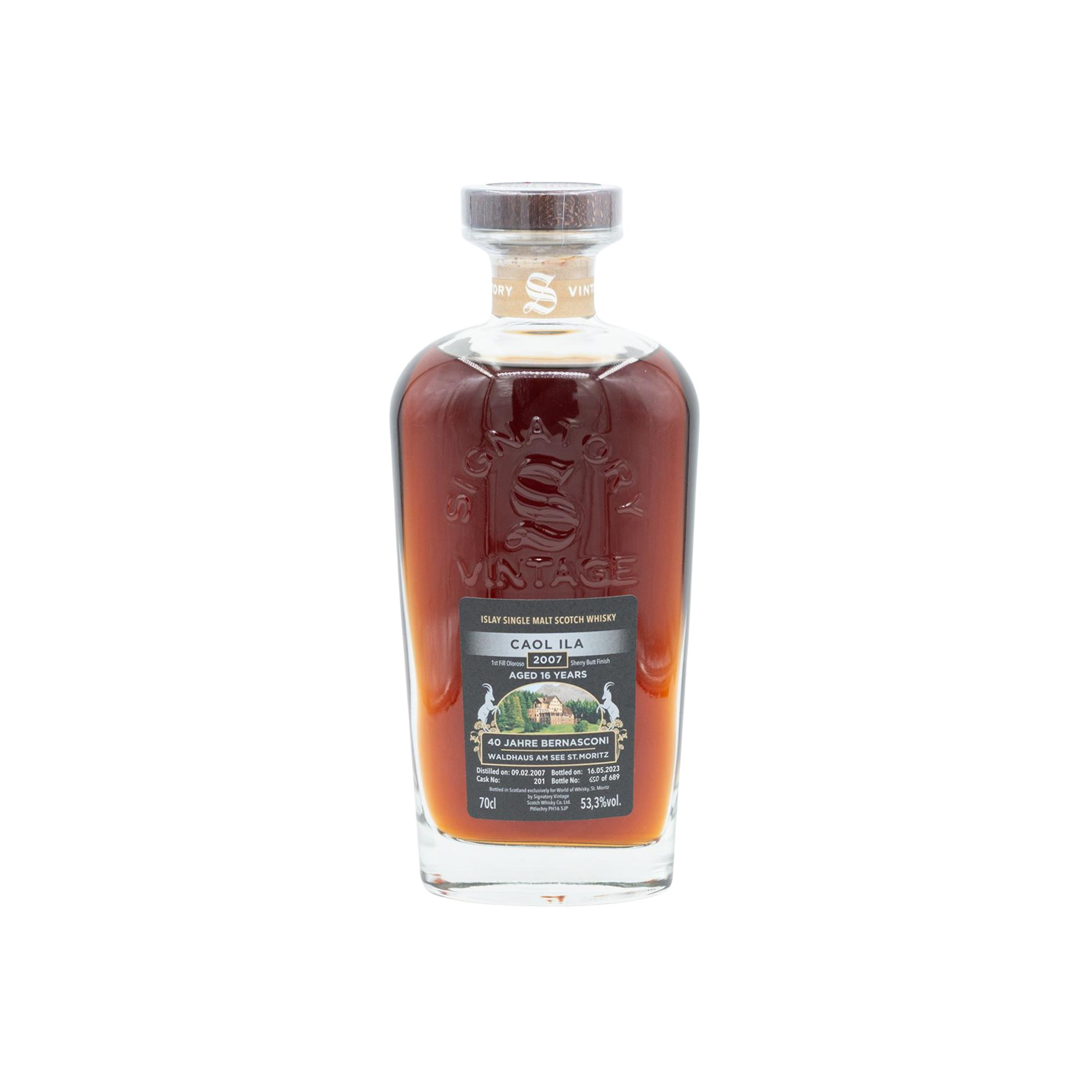 Caol Ila Cask Strength Collection 2007 16 Years Single Malt Whisky