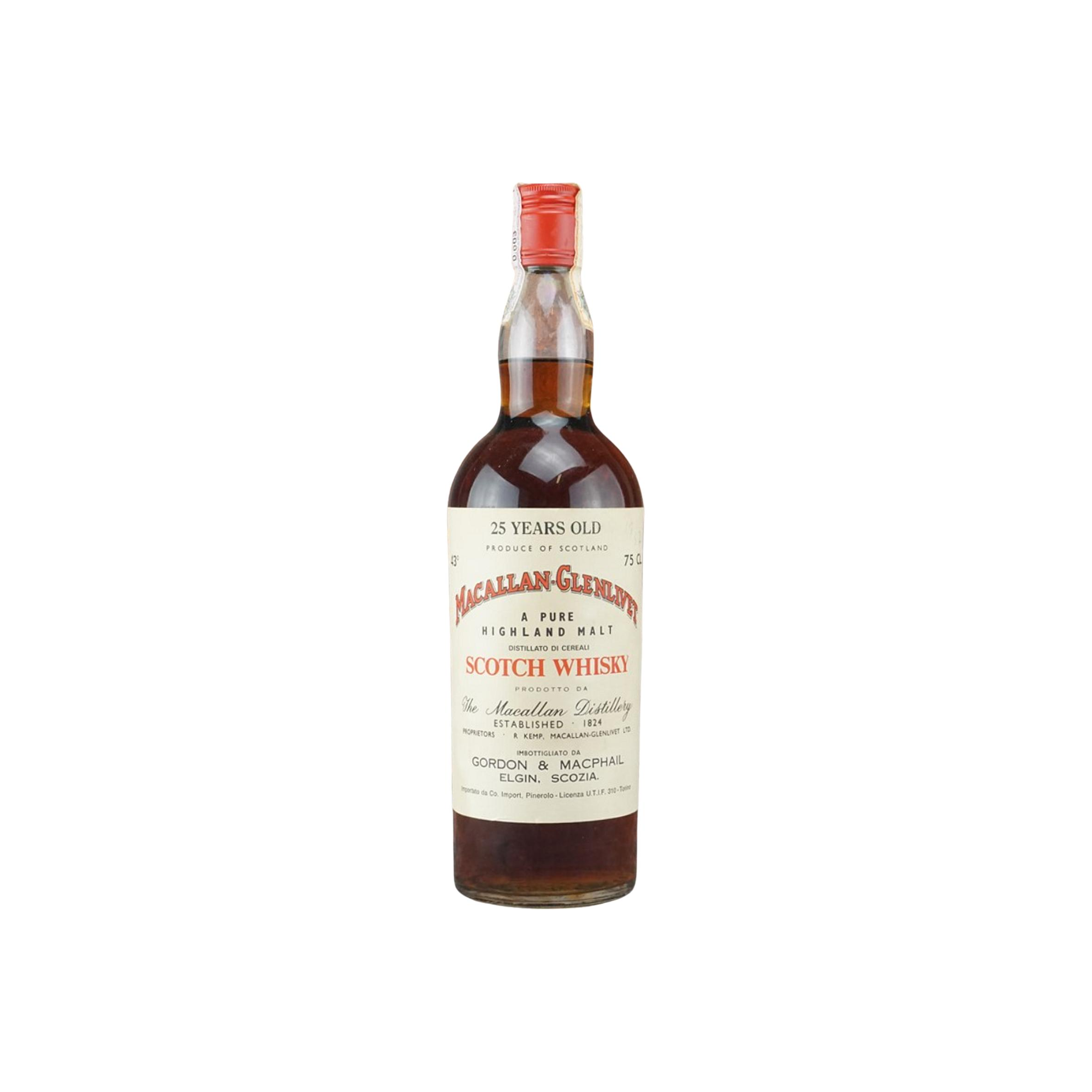 The Macallan 25 Years Single Malt Whisky