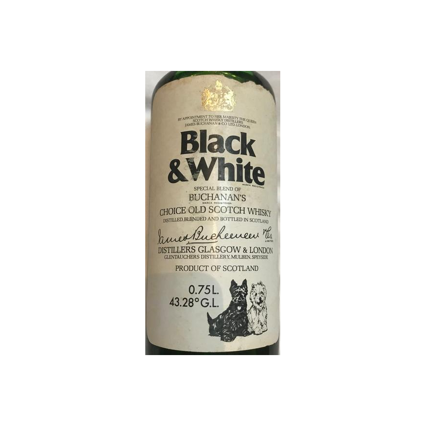 Black & White Special Blend of Buchanan's Choice Old Scotch Whisky