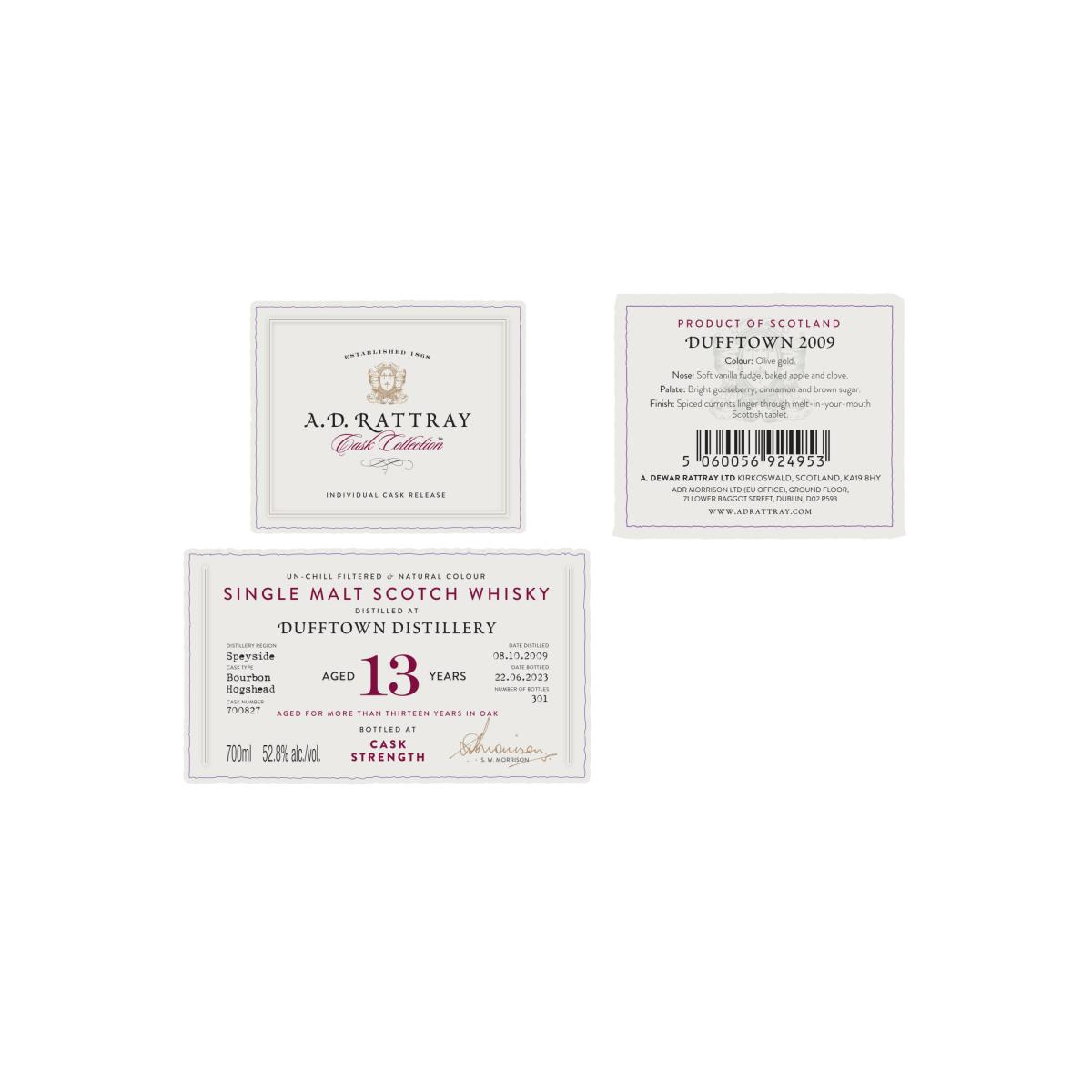 Dufftown 2009 13 Years Single Malt Whisky