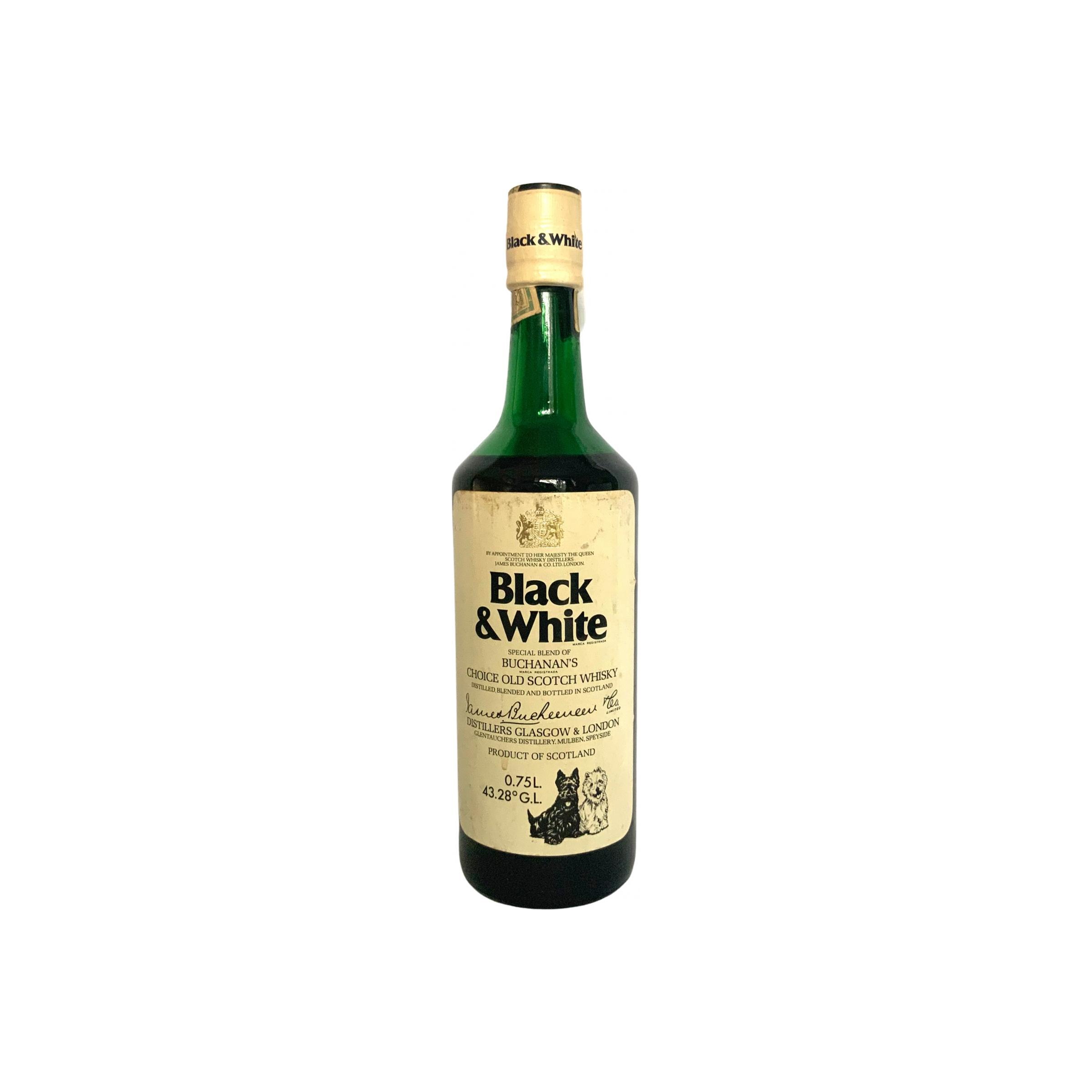 Black & White Special Blend of Buchanan's Choice Old Scotch Whisky 2