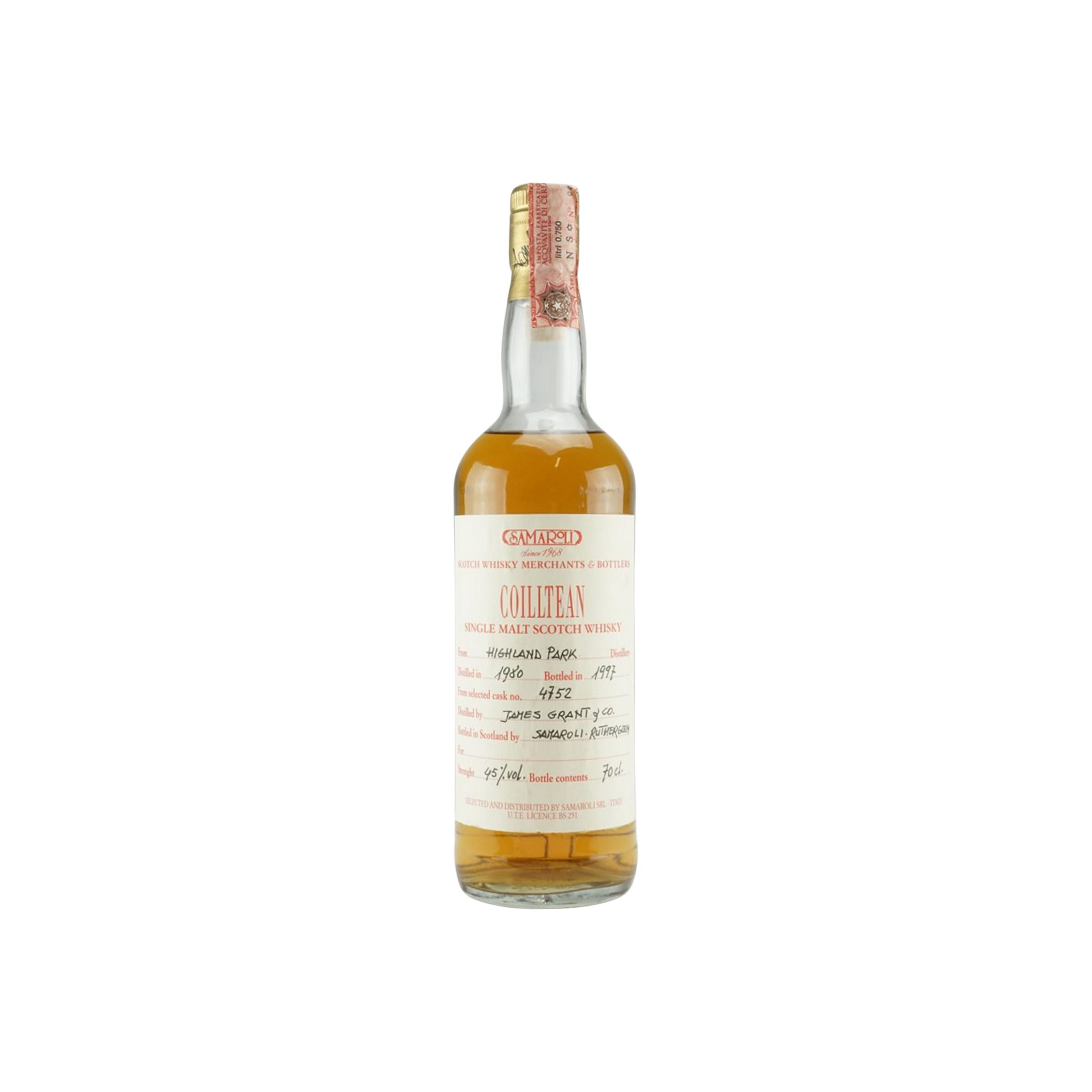 Highland Park 1980 Single Malt Whisky