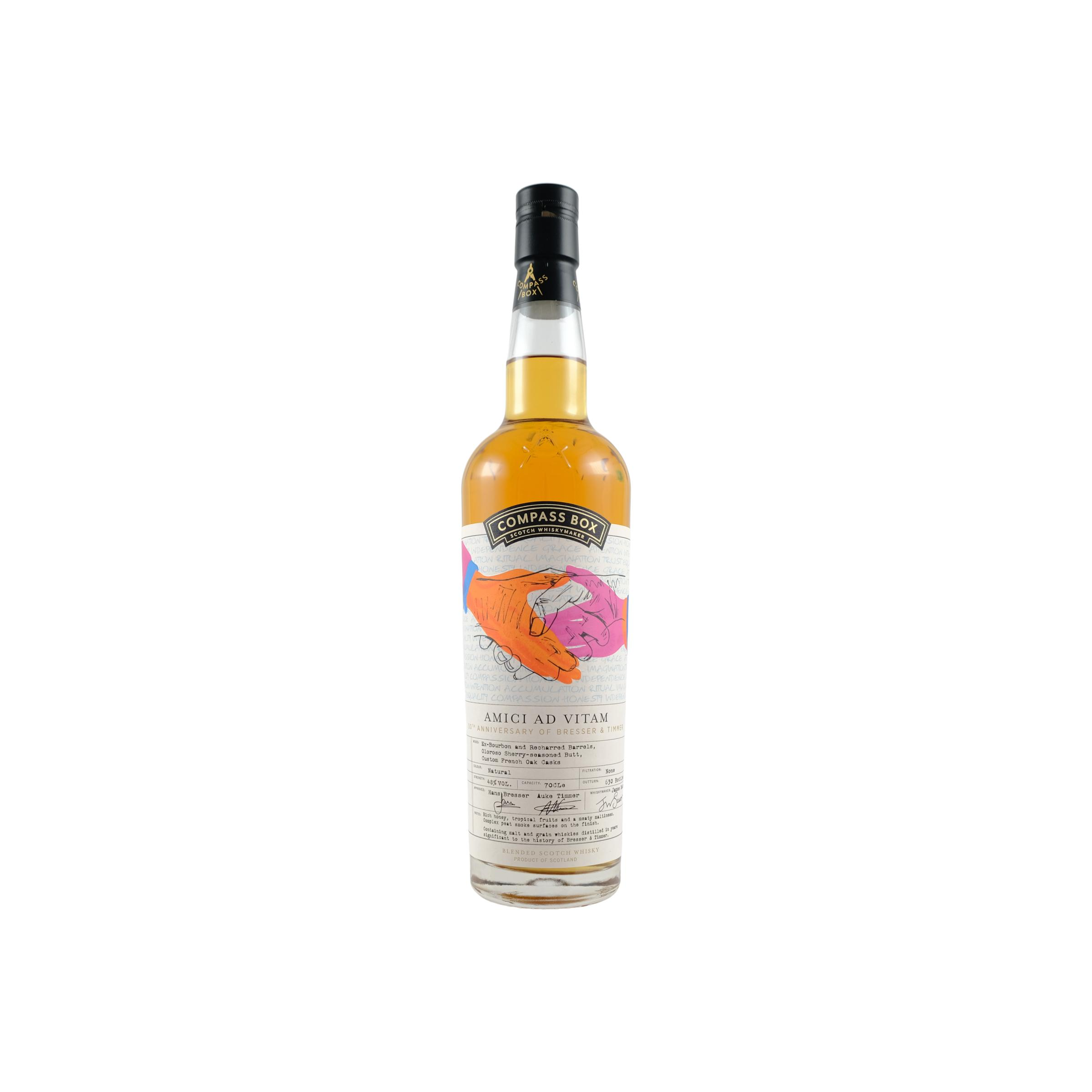 Blended Scotch Whisky Amici Ad Vitam