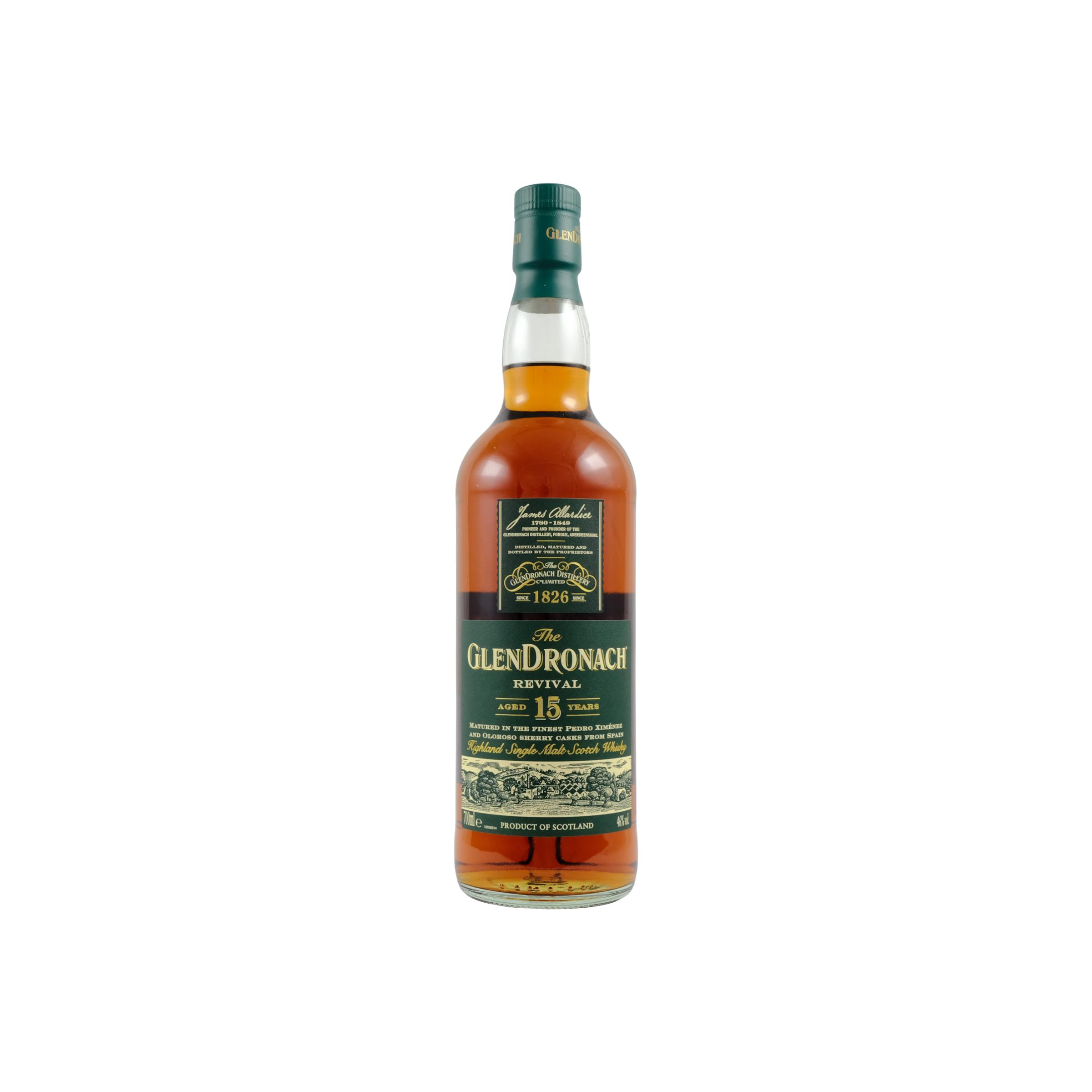 GlenDronach 15 Years Single Malt Whisky