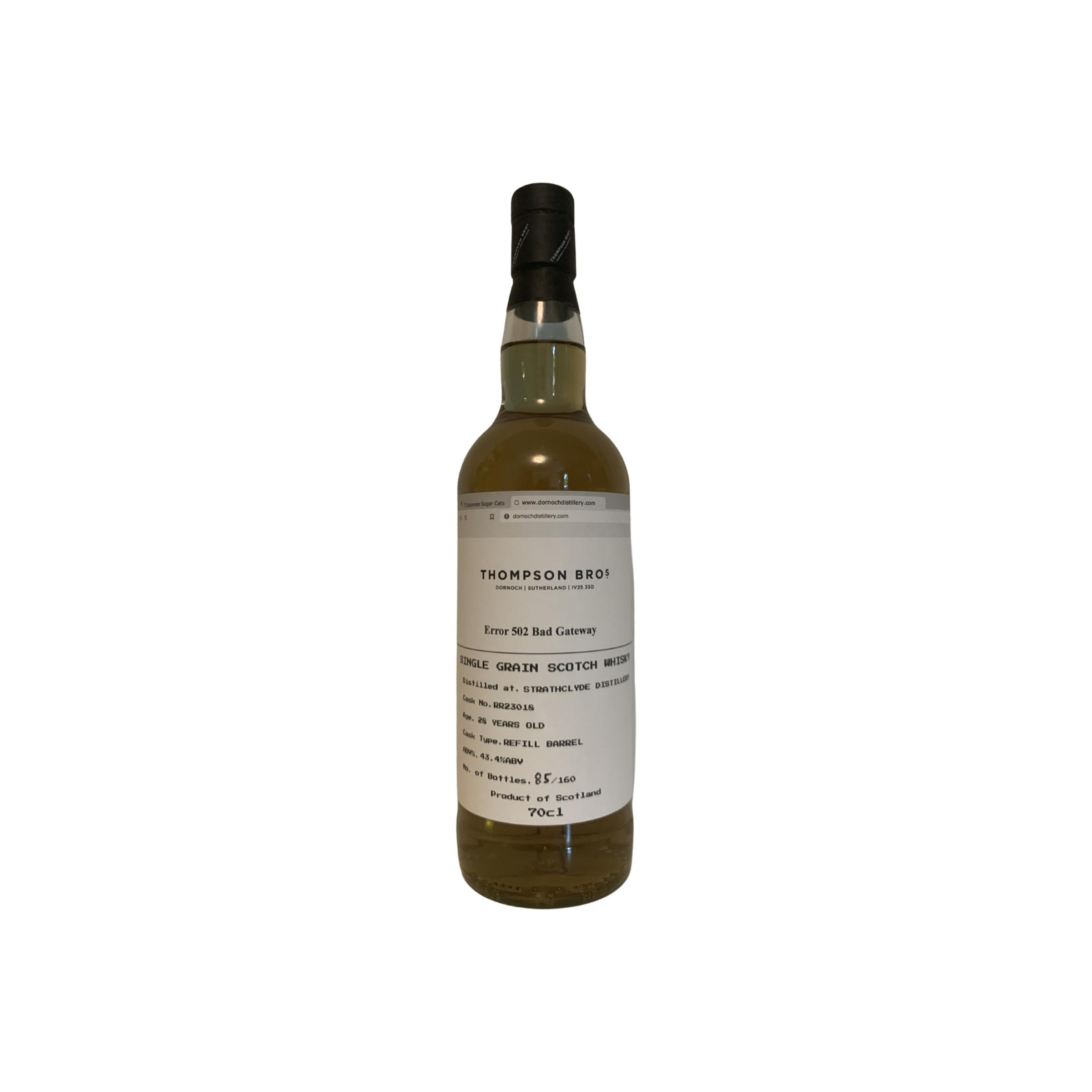 Strathclyde 1994 28 Years Single Grain Whisky 2