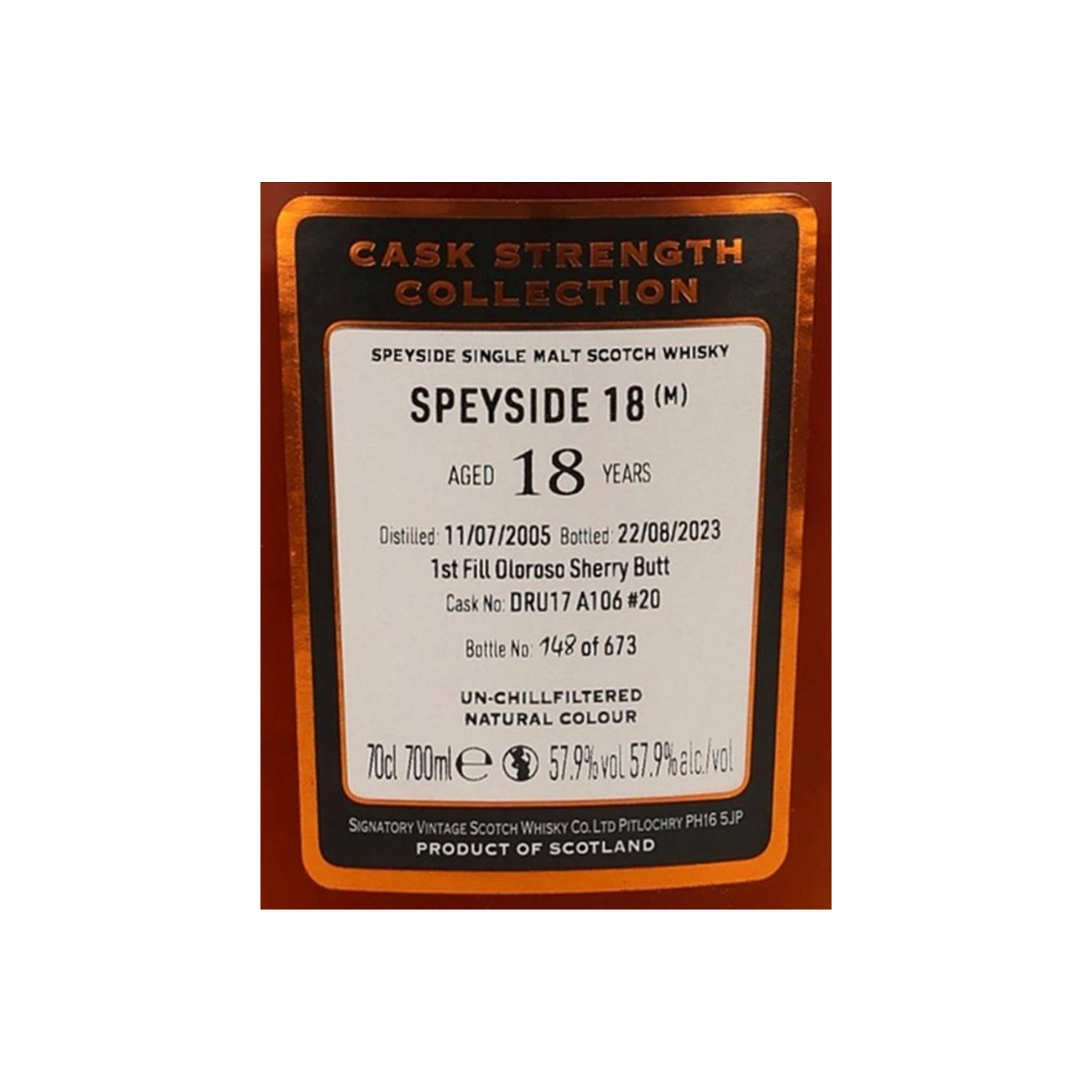 Speyside (M) 2005 SV 2