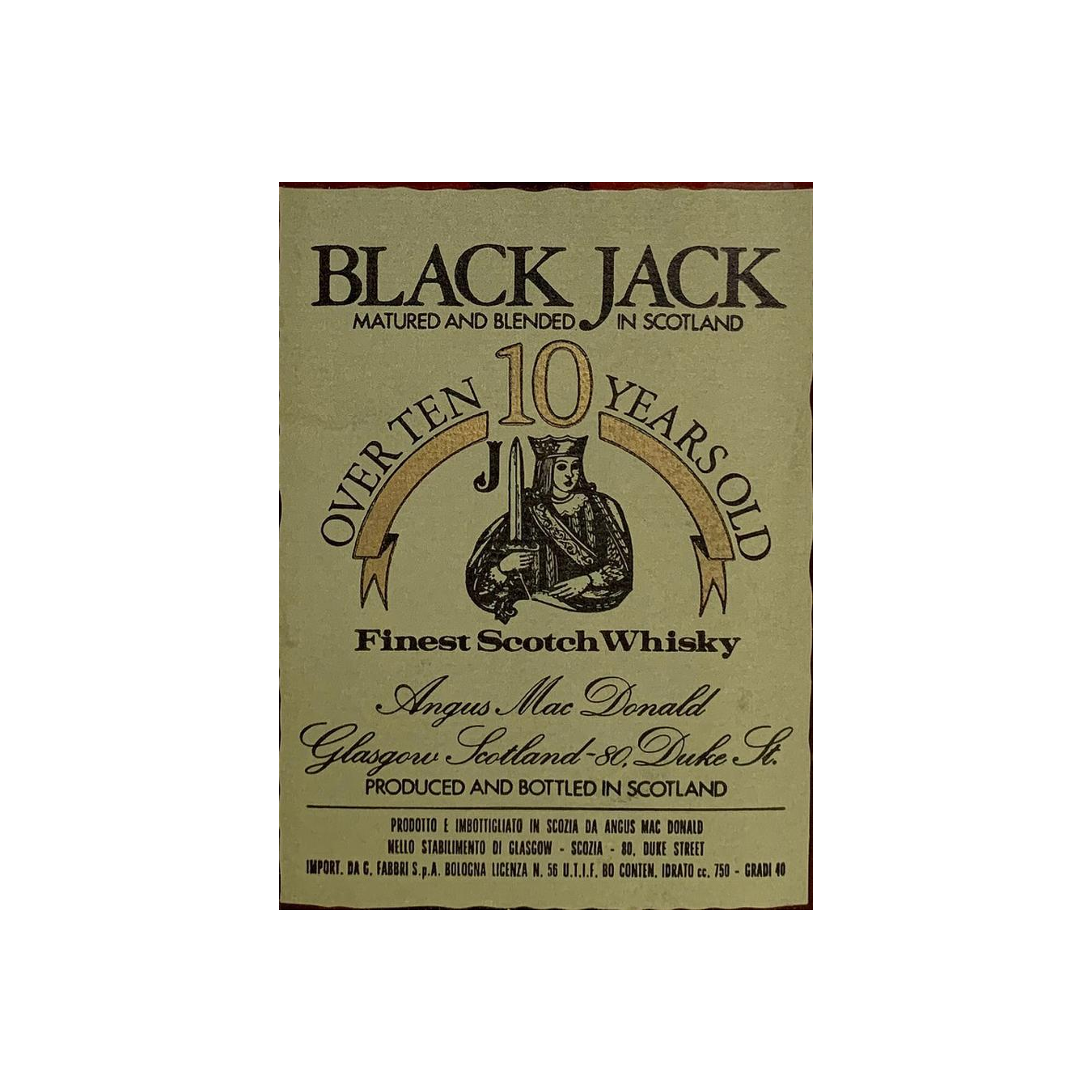Black Jack 10-year-old 2
