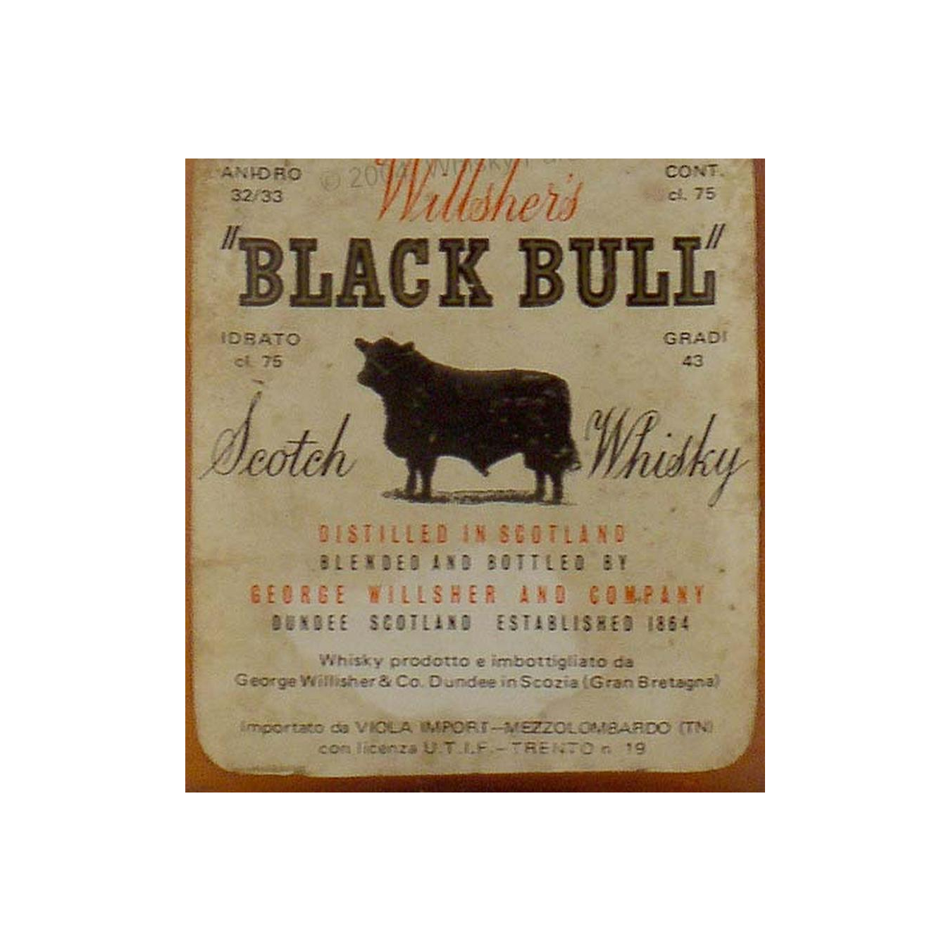 Black Bull Willsher's 08-year-old GWC