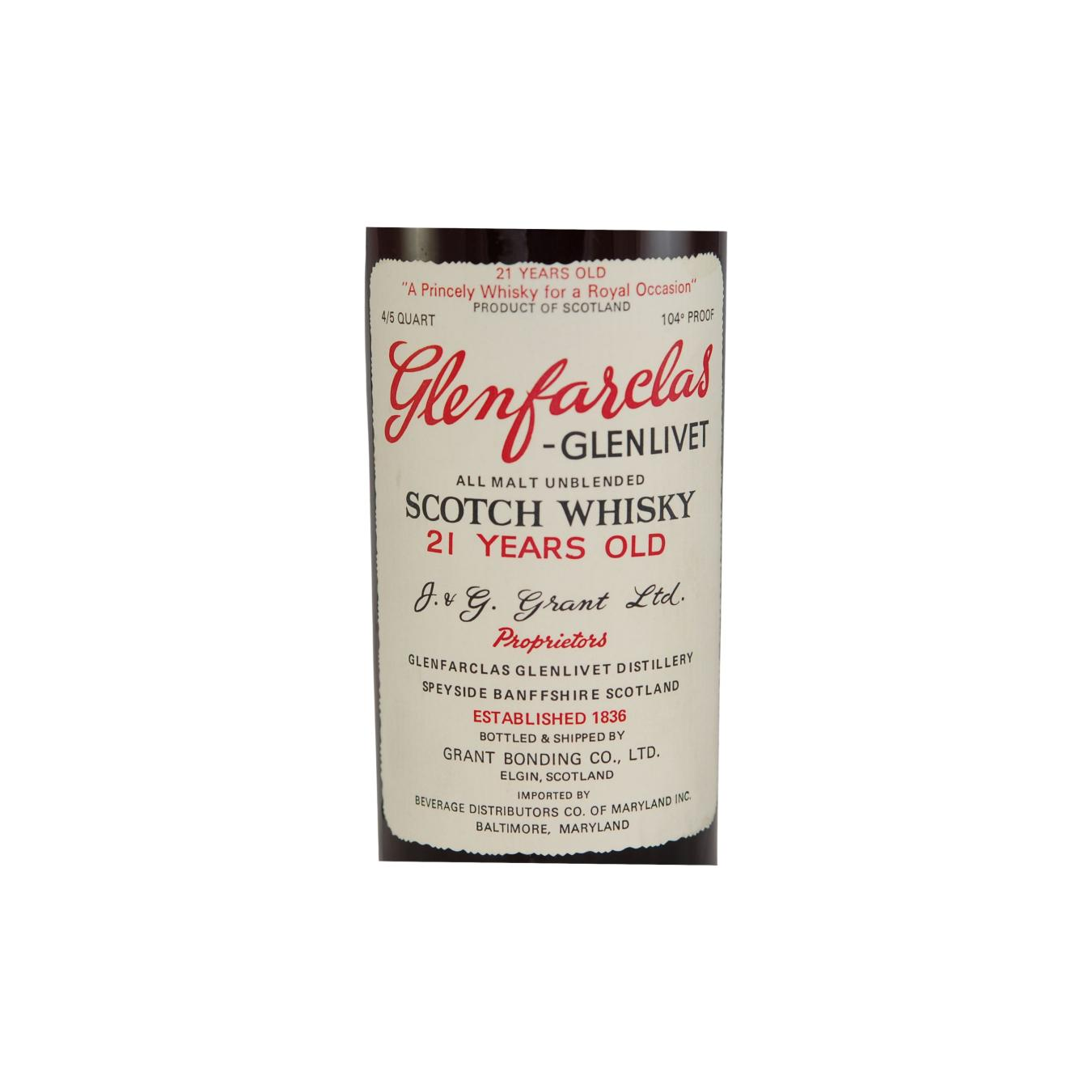 Glenfarclas 21 Years Single Malt Whisky 2