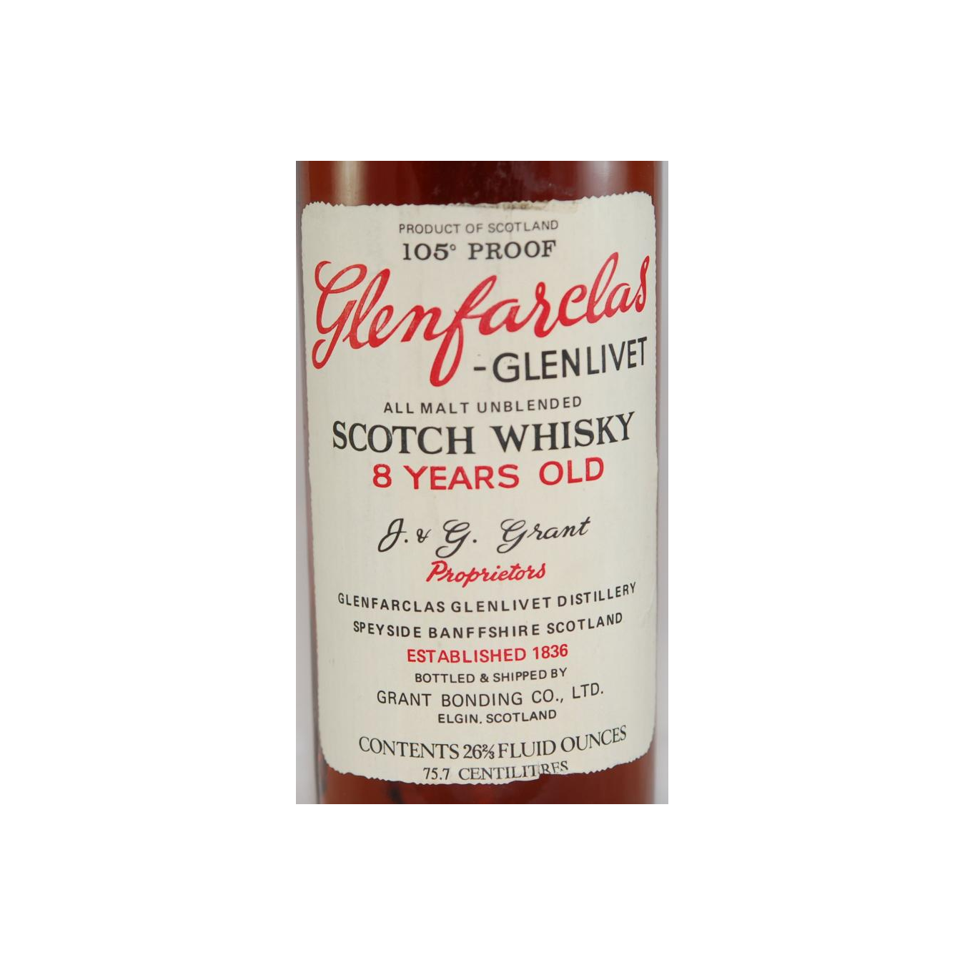 Glenfarclas 8 Years Single Malt Whisky 2