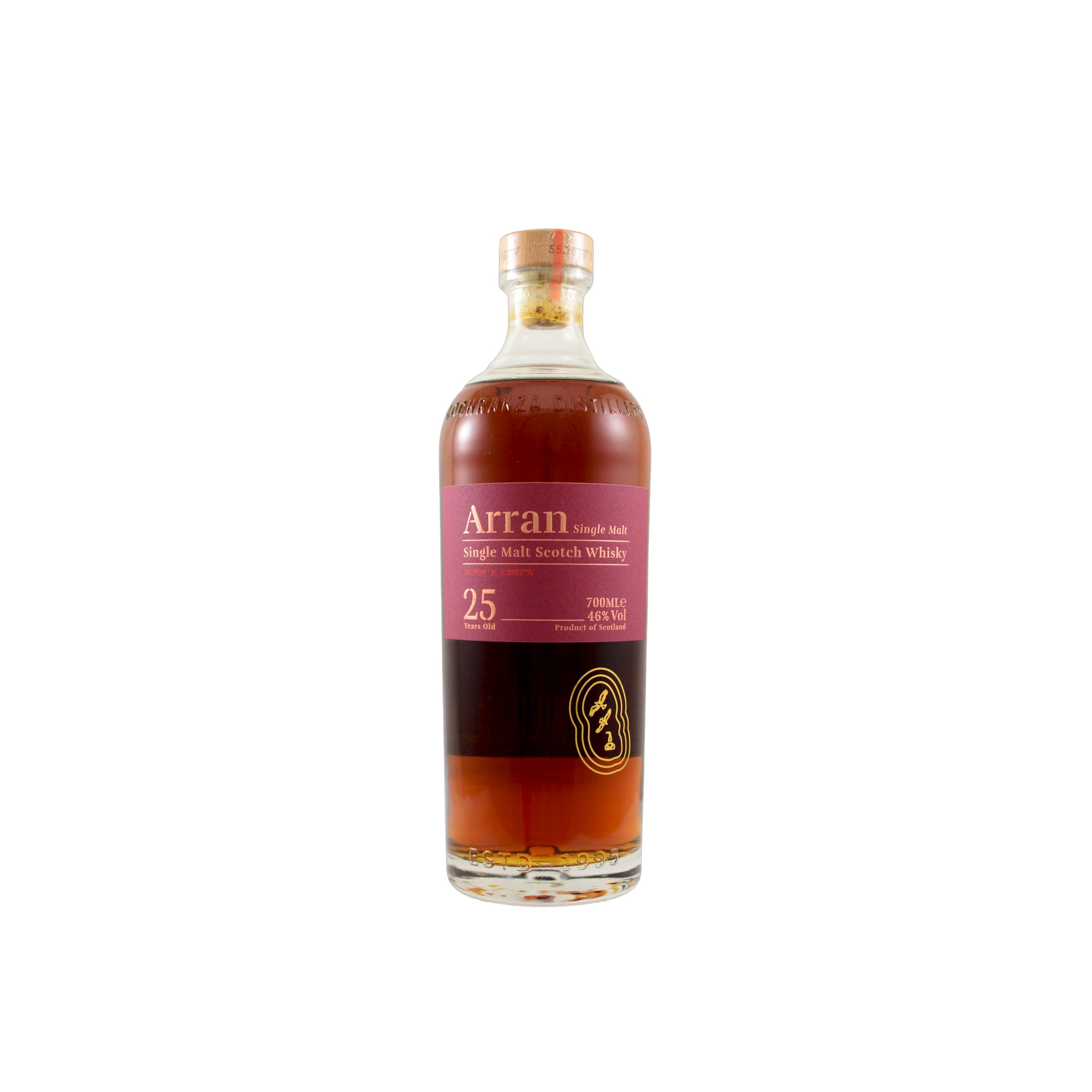 Arran 25 Years Single Malt Whisky