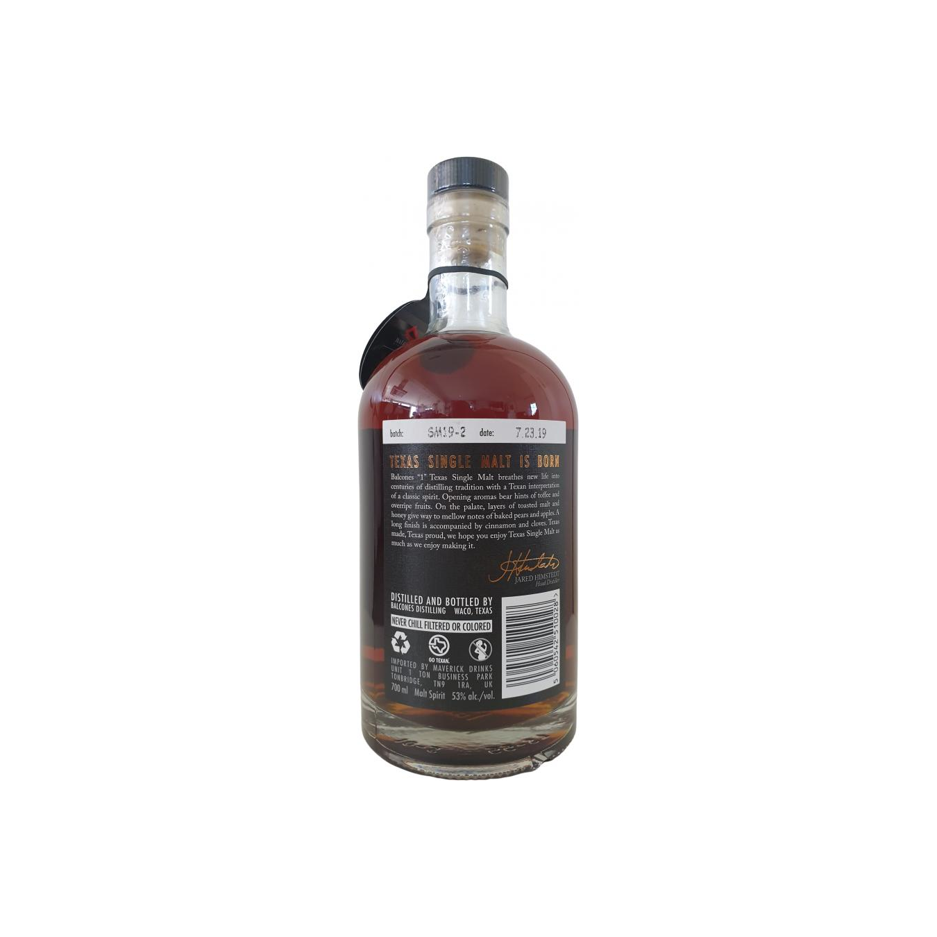 Balcones Single Malt Whisky 2