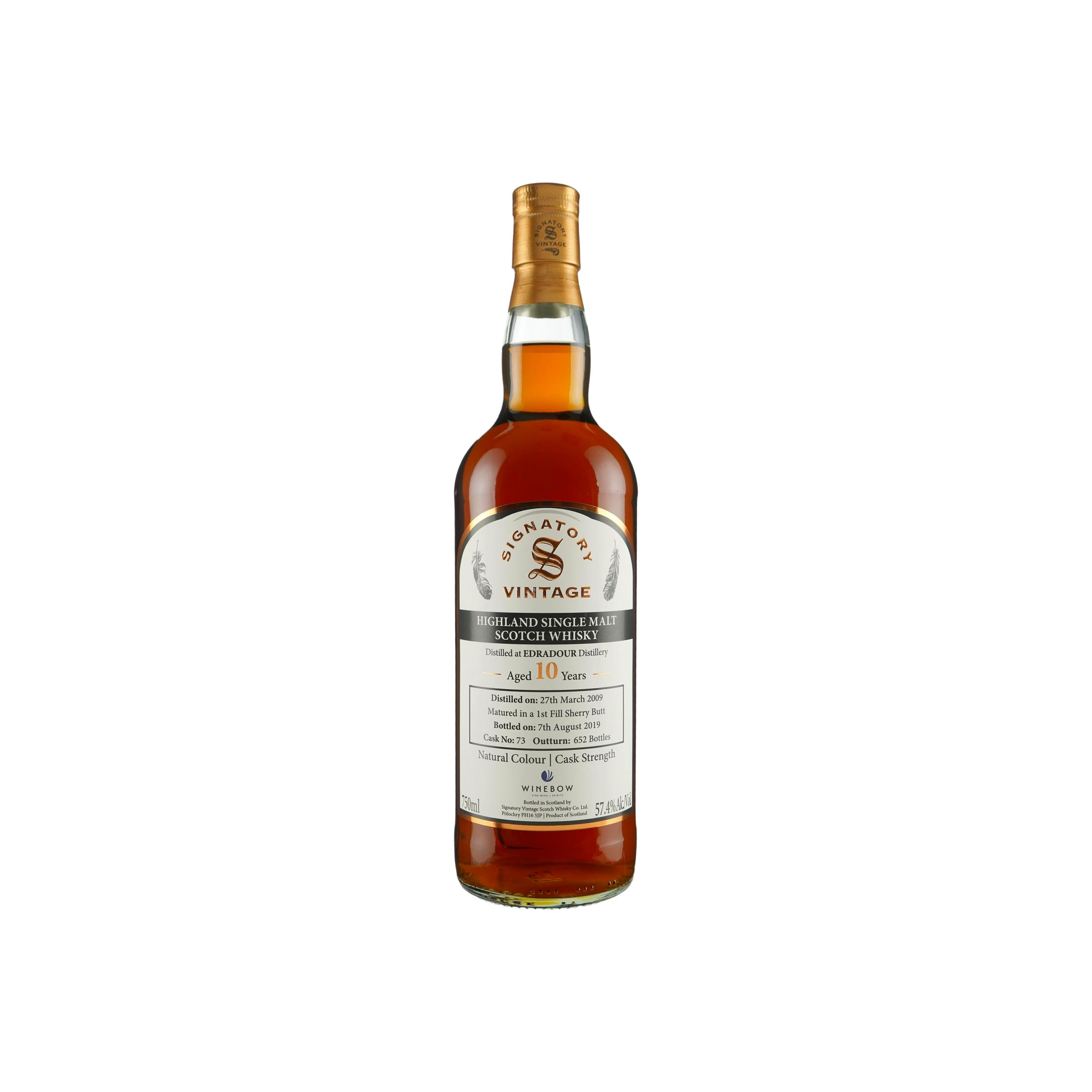Edradour 2009 10 Years Single Malt Whisky