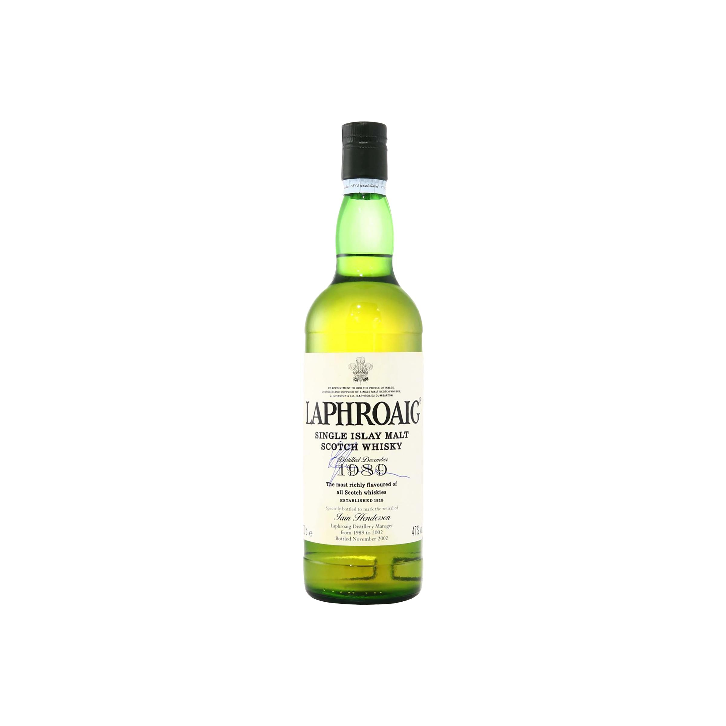 Laphroaig 1989 Single Malt Whisky