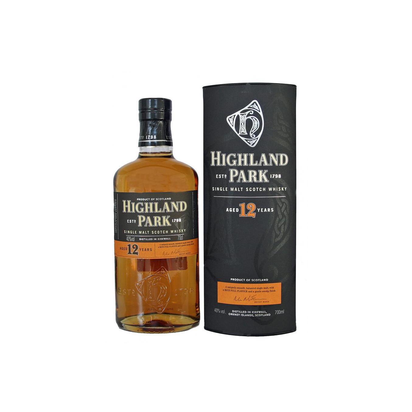 Highland Park 12 Years Single Malt Whisky 2