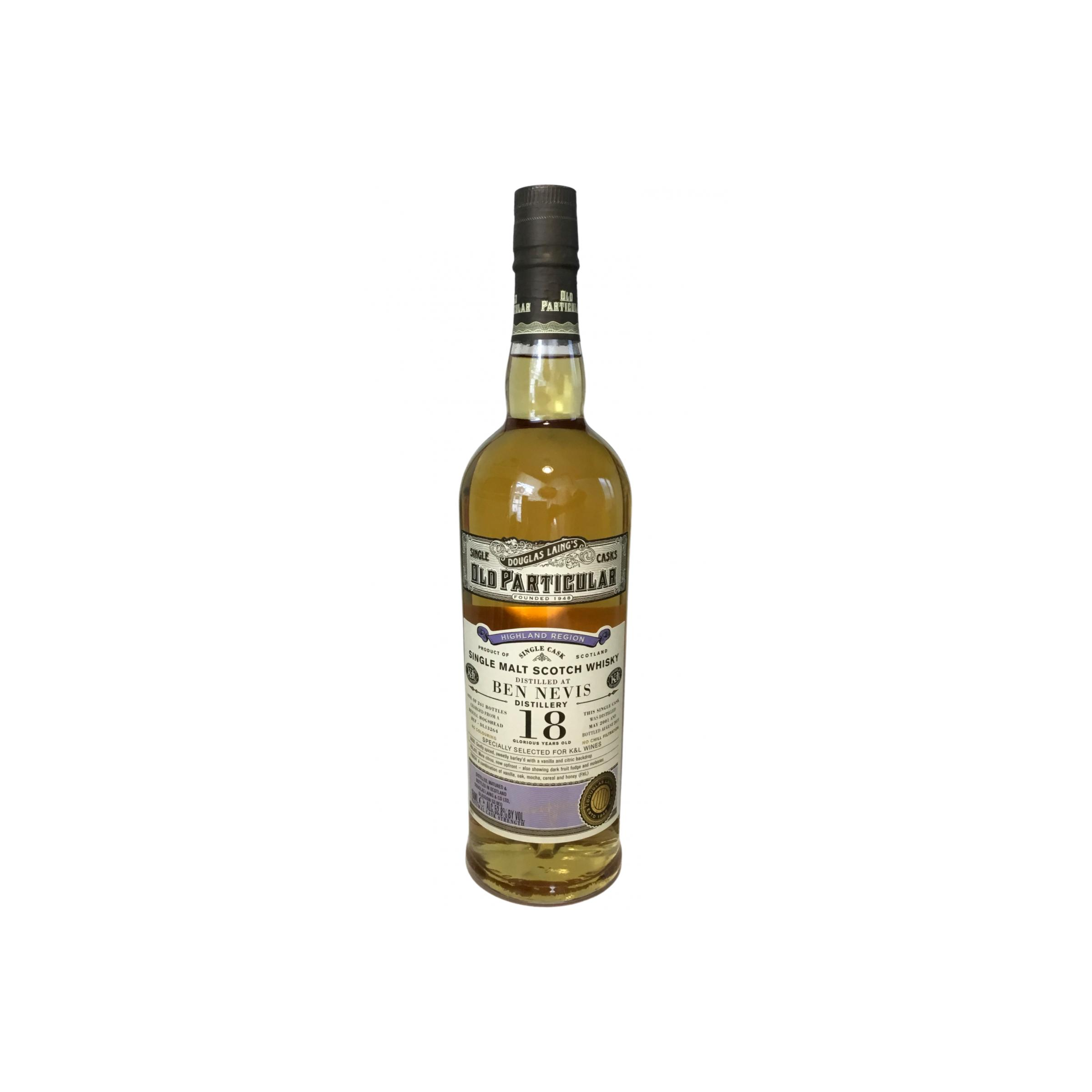 Ben Nevis Old Particular 2001 18 Years Single Malt Whisky