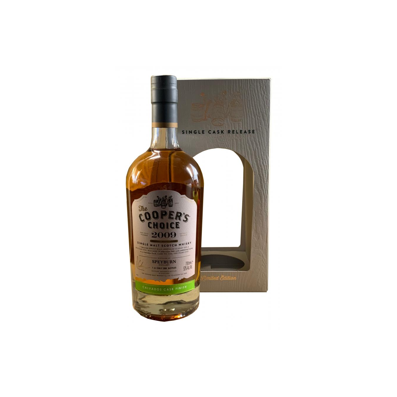 Speyburn The Cooper's Choice 2009 10 Years Single Malt Whisky 2