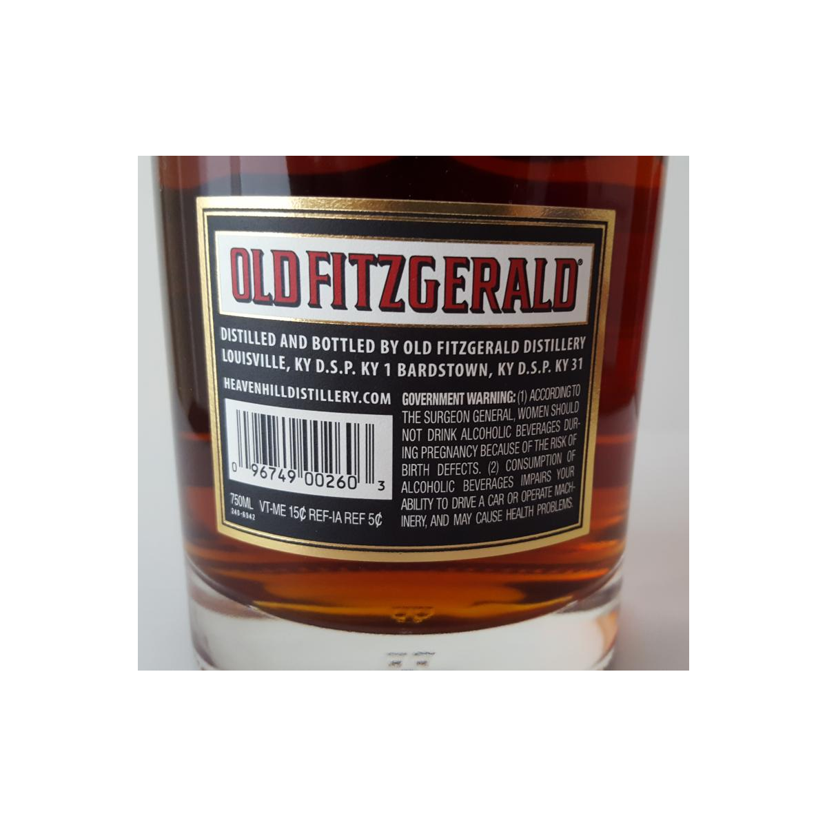 Old Fitzgerald 2004 15 Years Bourbon Whisky 2