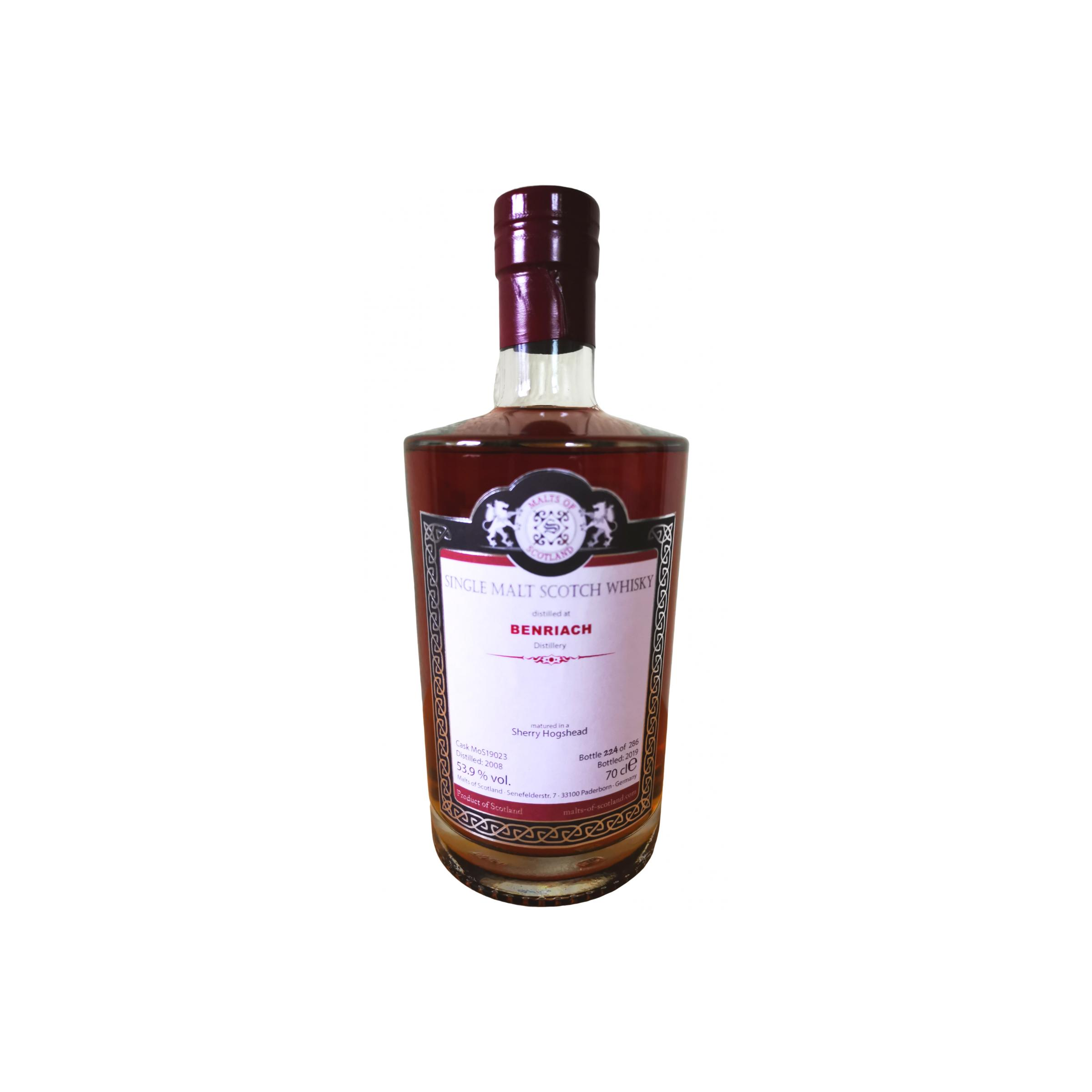 BenRiach 2008 Single Malt Whisky