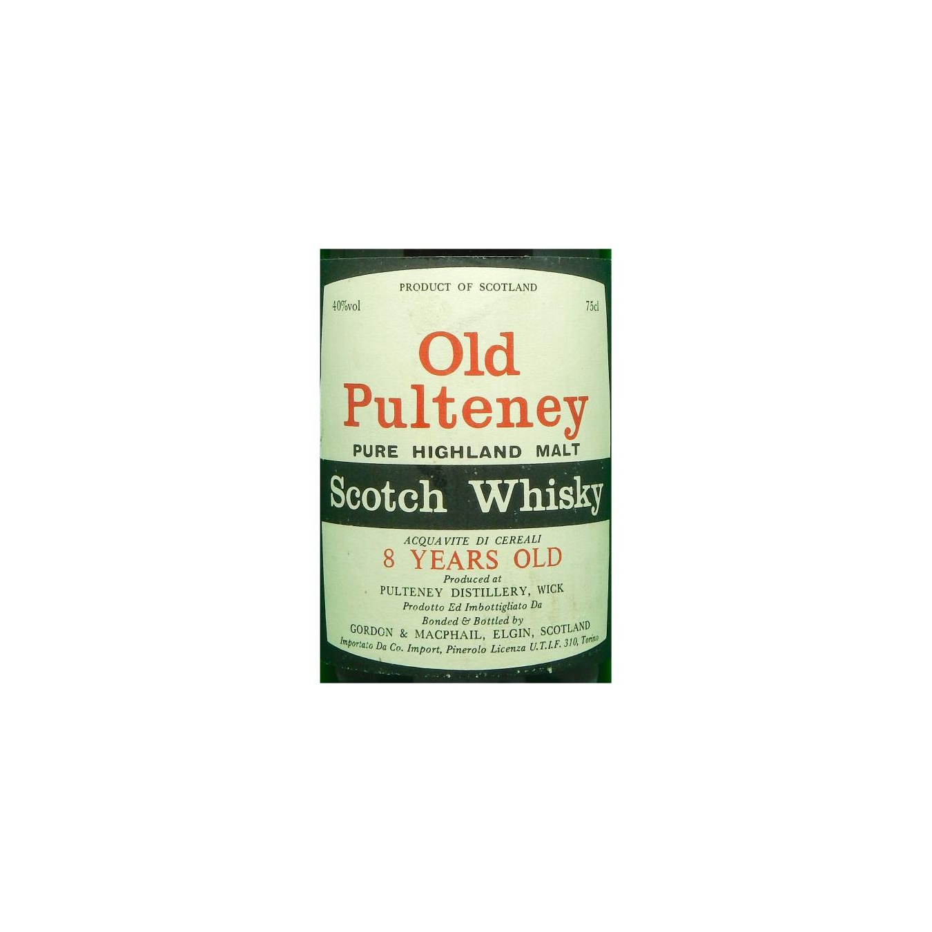 Old Pulteney 08-year-old GM