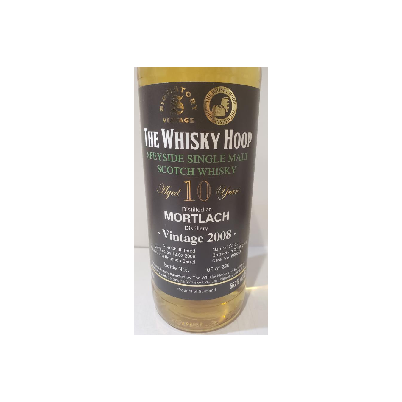 Mortlach 2008 10 Years Single Malt Whisky 2
