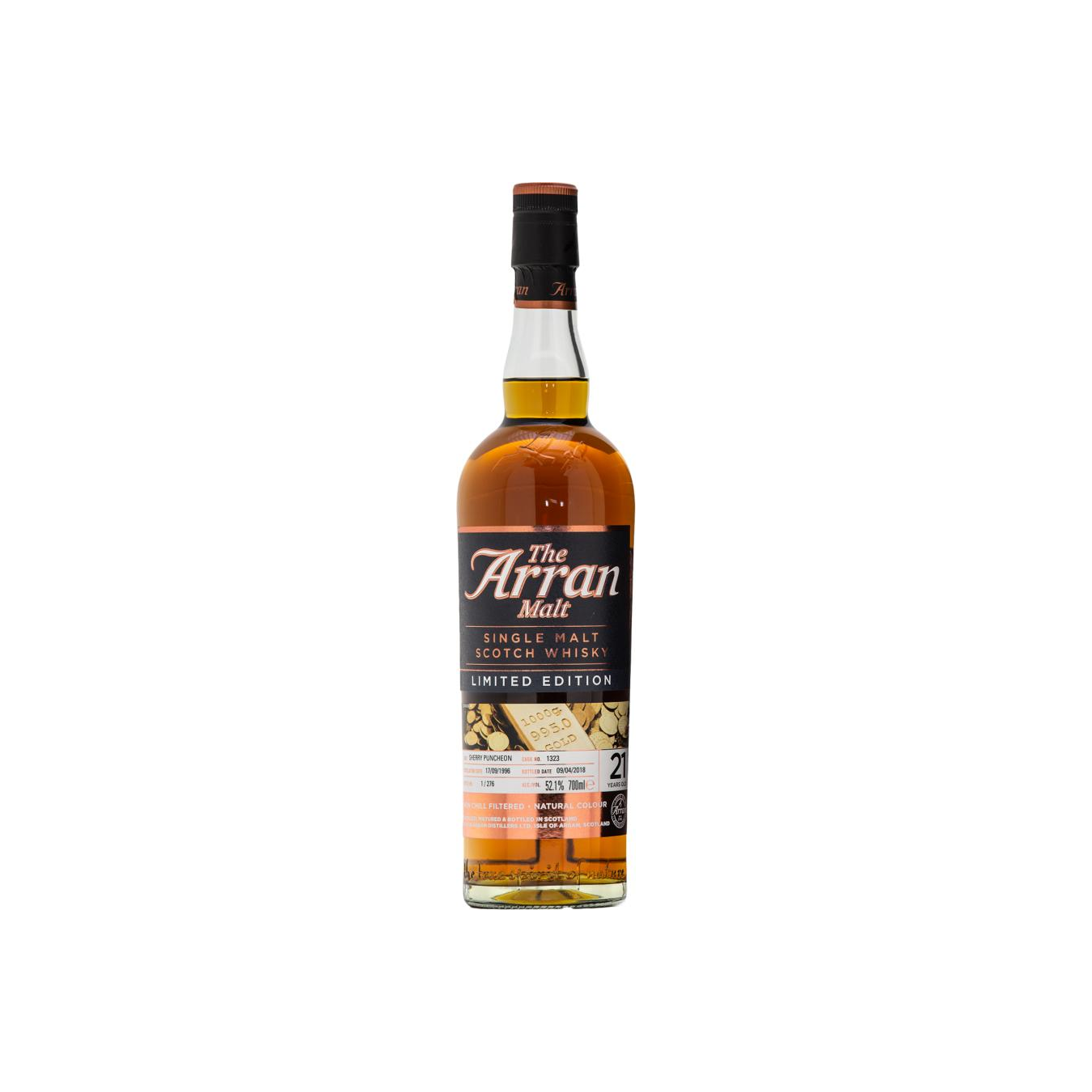 Arran Limited Edition 1996 21 Years Single Malt Whisky
